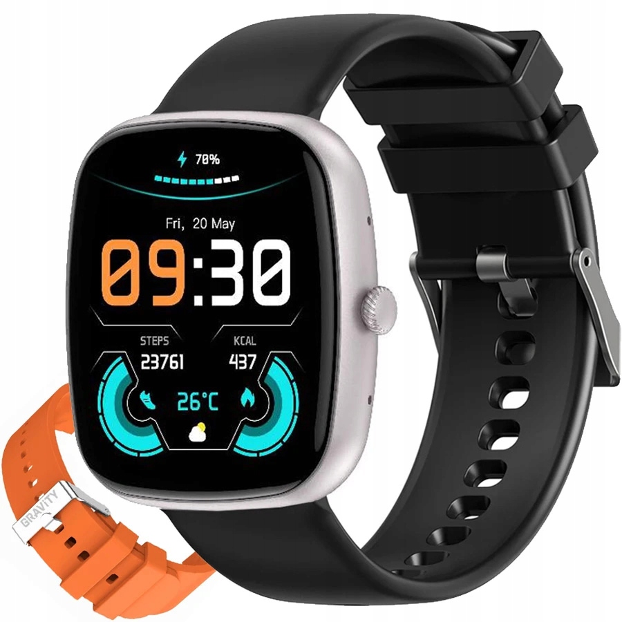 Dětské hodinky Chytré Hodinky Gravity Hovory Hudba Monitor Spánku Puls