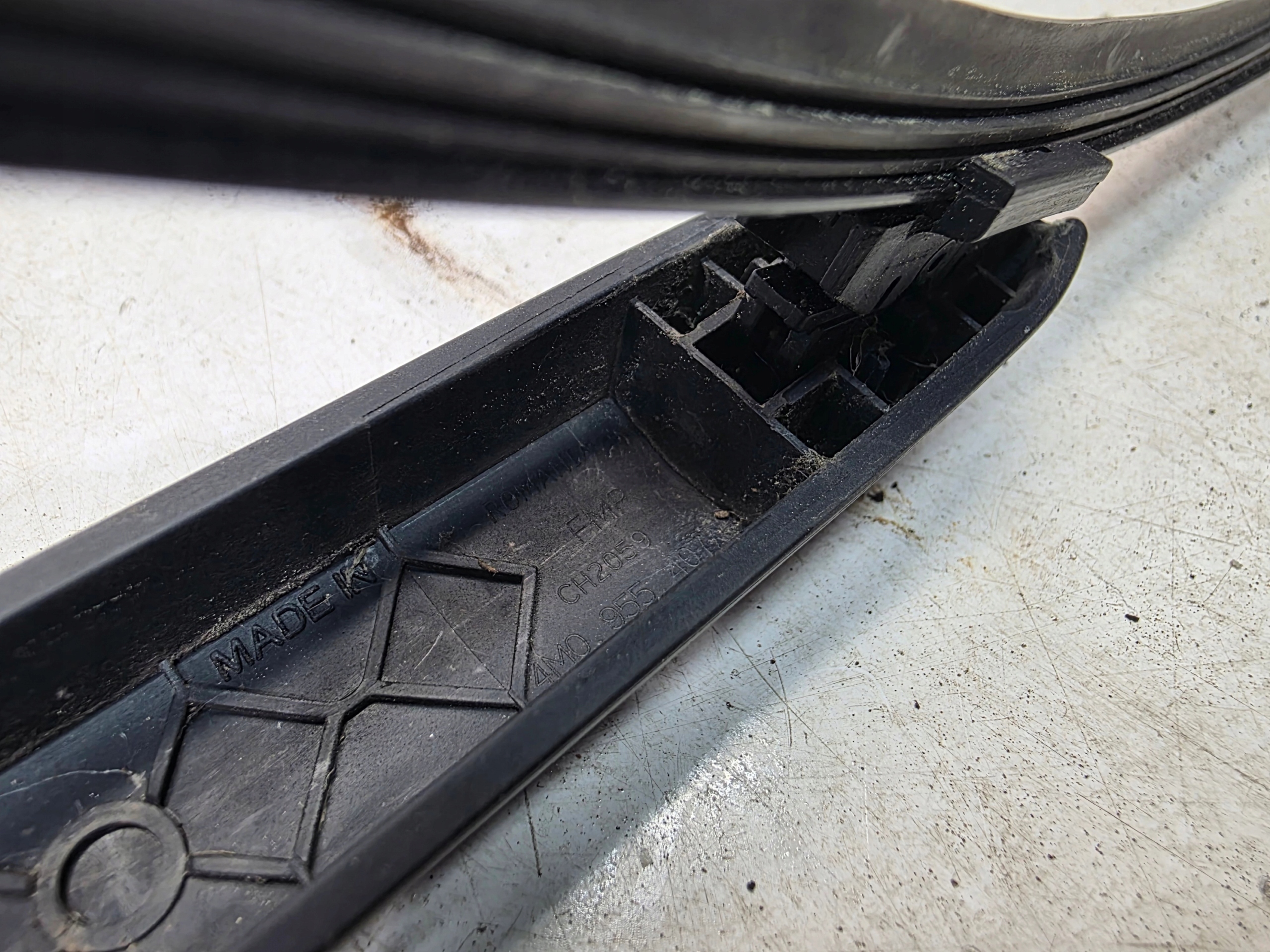 wischerarm heck AUDI Q7 4M Original 4M0955407A