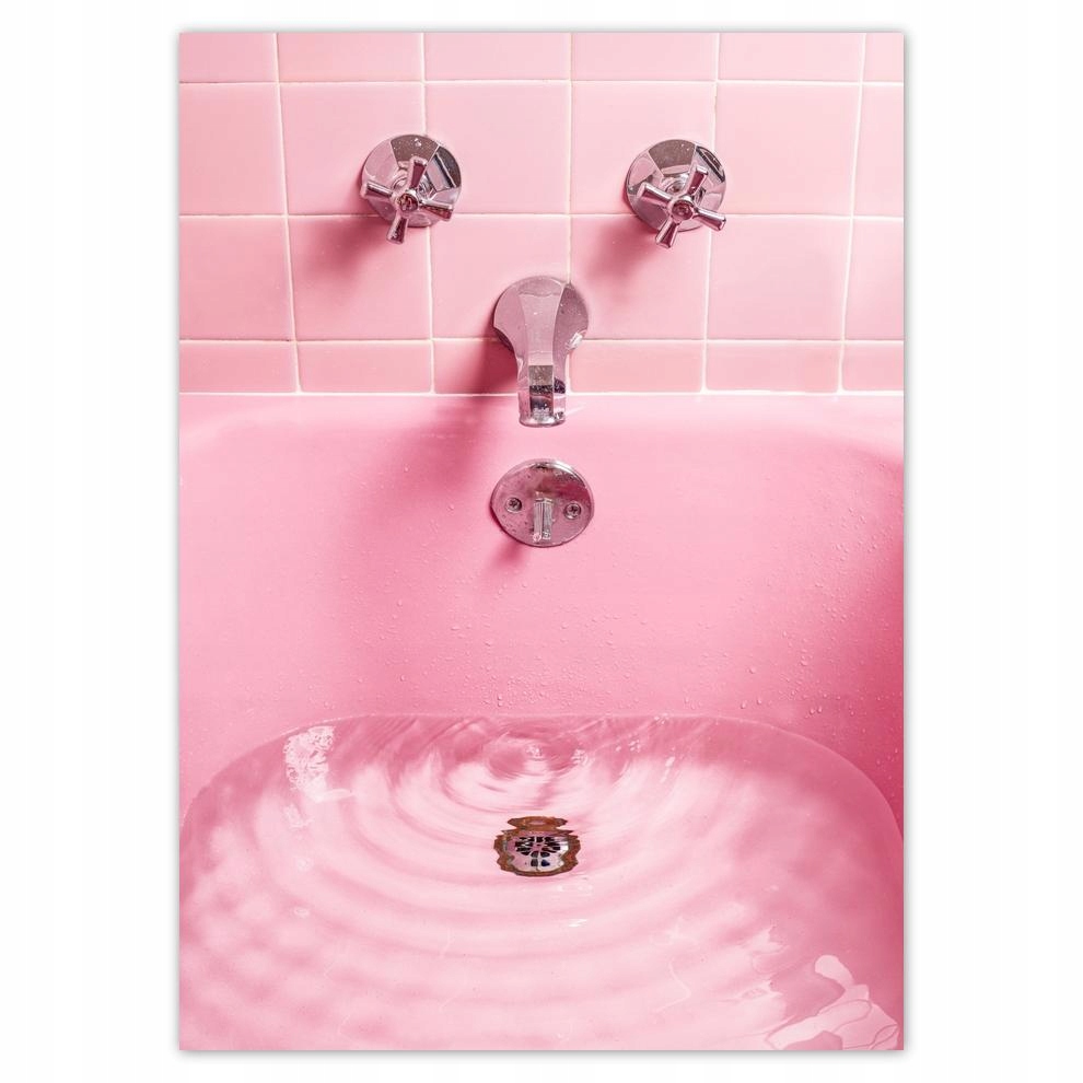 

Naklejki 50x70 Kobieca łazienka Wanna