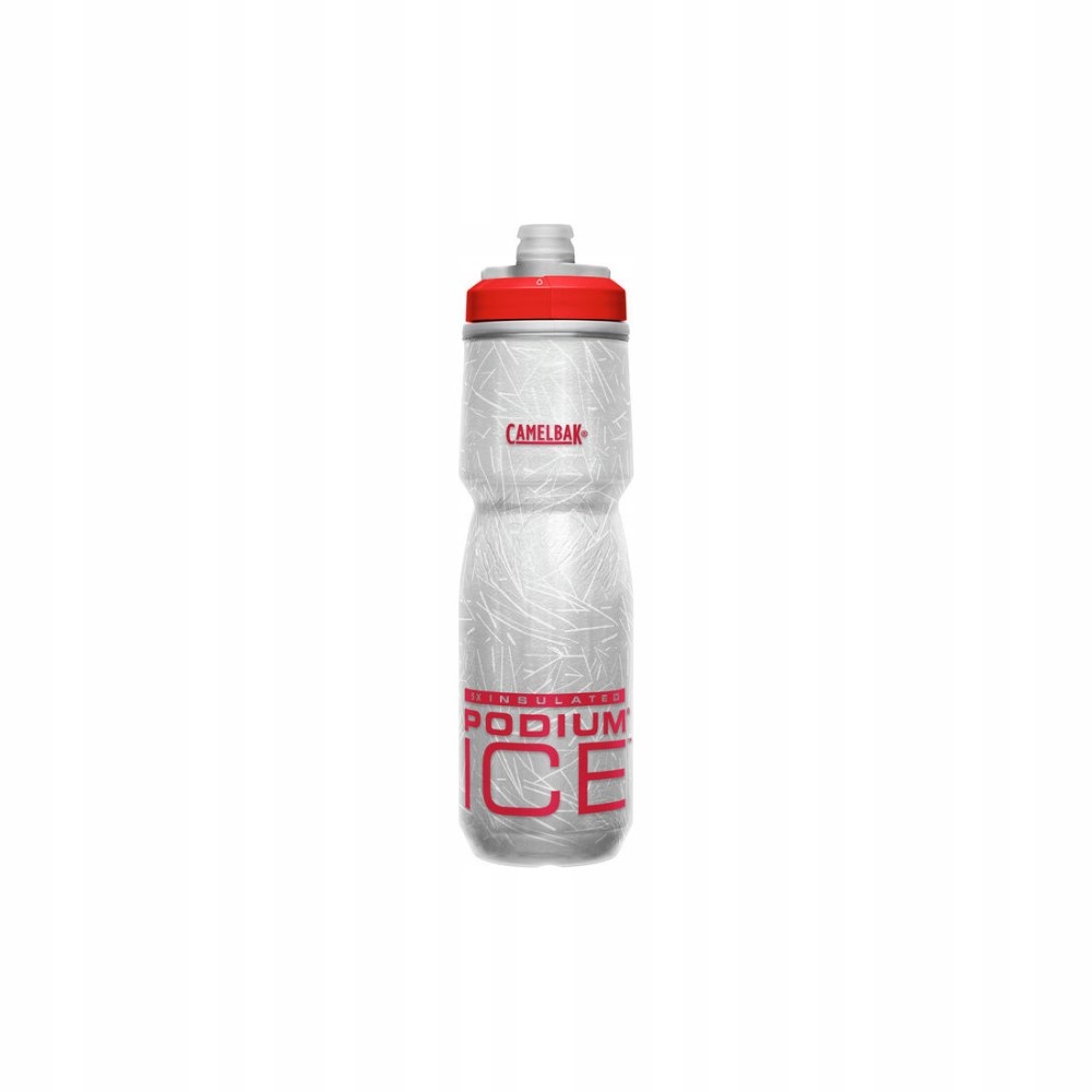 Bidon CamelBak Podium Ice 620ml szaro-czerwony
