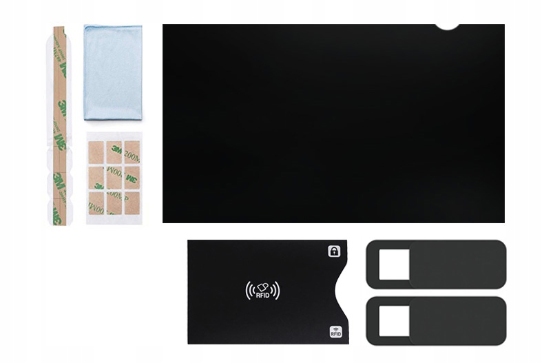 FILTR PRYWATYZUJĄCY na Macbook Air 13 M2/M3 Empri 300x198mm CZARNY +GRATIS Rozmiar filtra 13.2