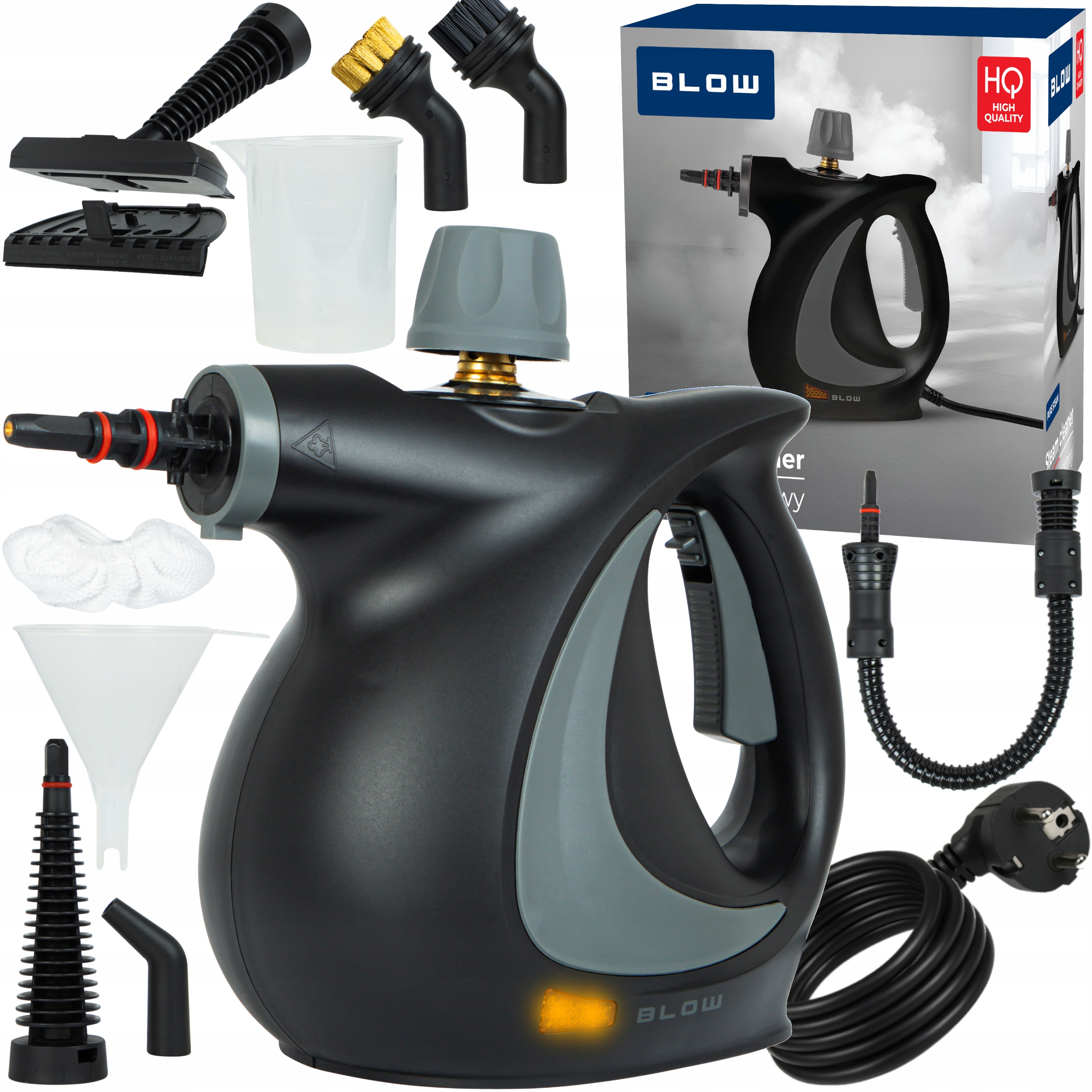 Parní Čistič Tlakový Parní Čistič Na Okna Čalounění Spár Parník 3 m