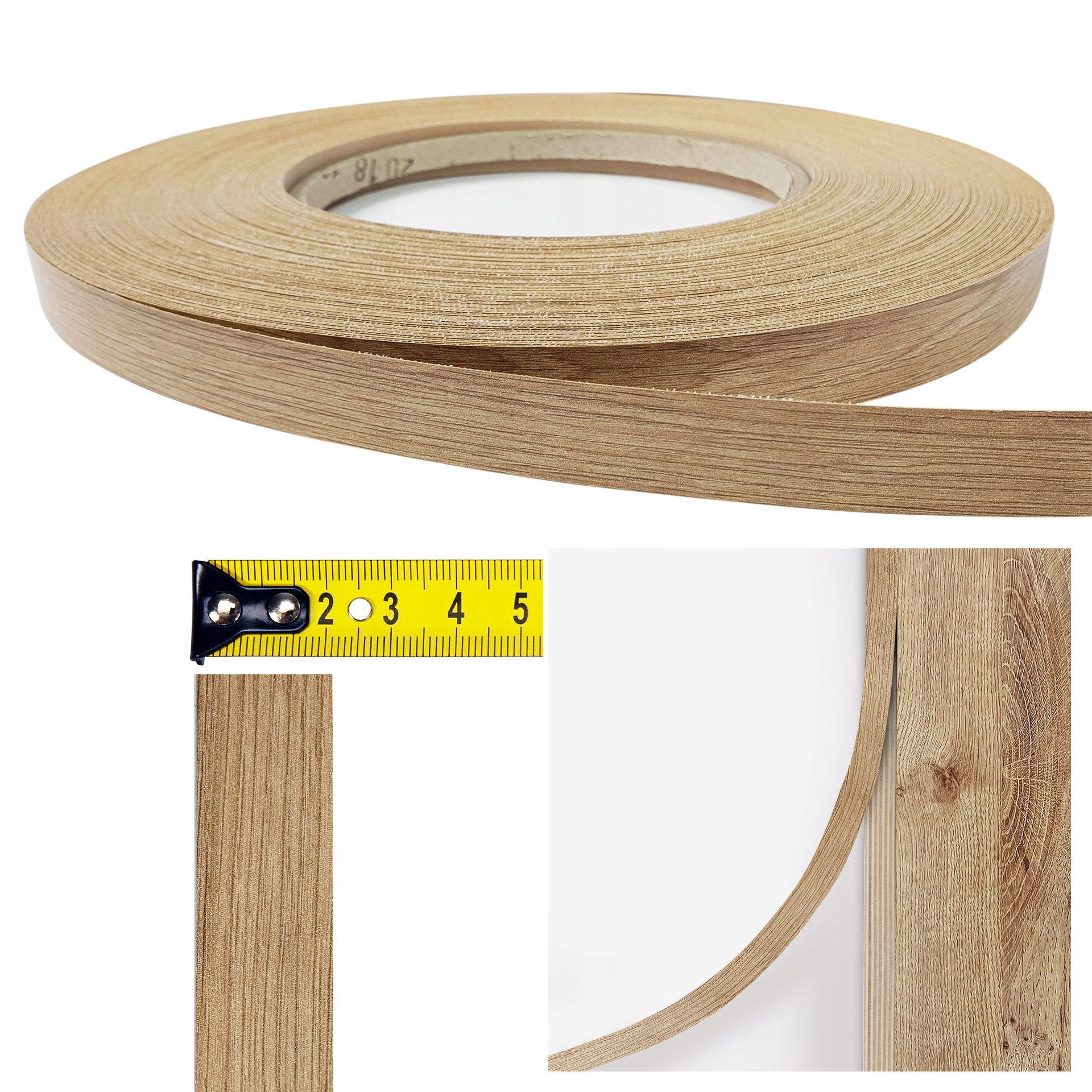 

Okleina Meblowa 21mm Obrzeże Meblowe Taśma Dąb Diy