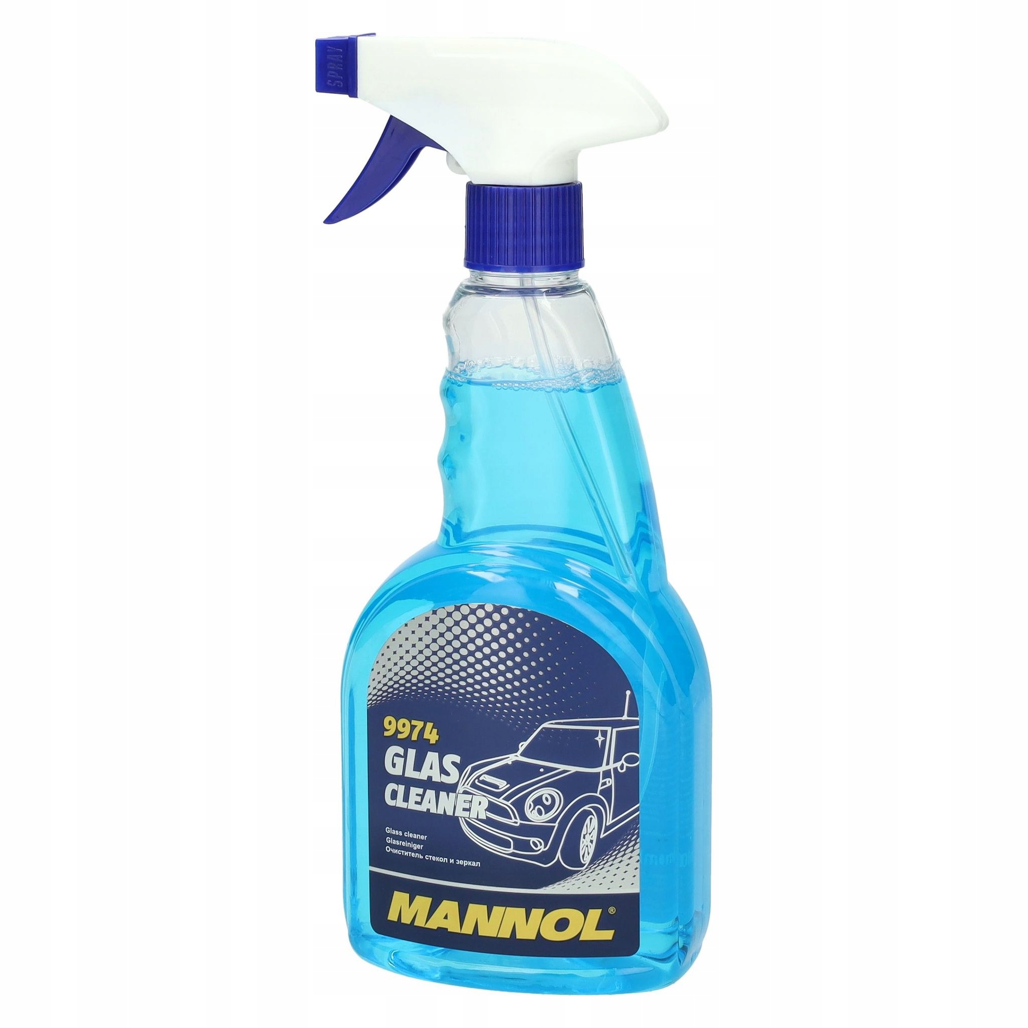 Preparat do Mycia Szyb Luster Mannol Glas Cleaner Atomizer 9974 500ml
