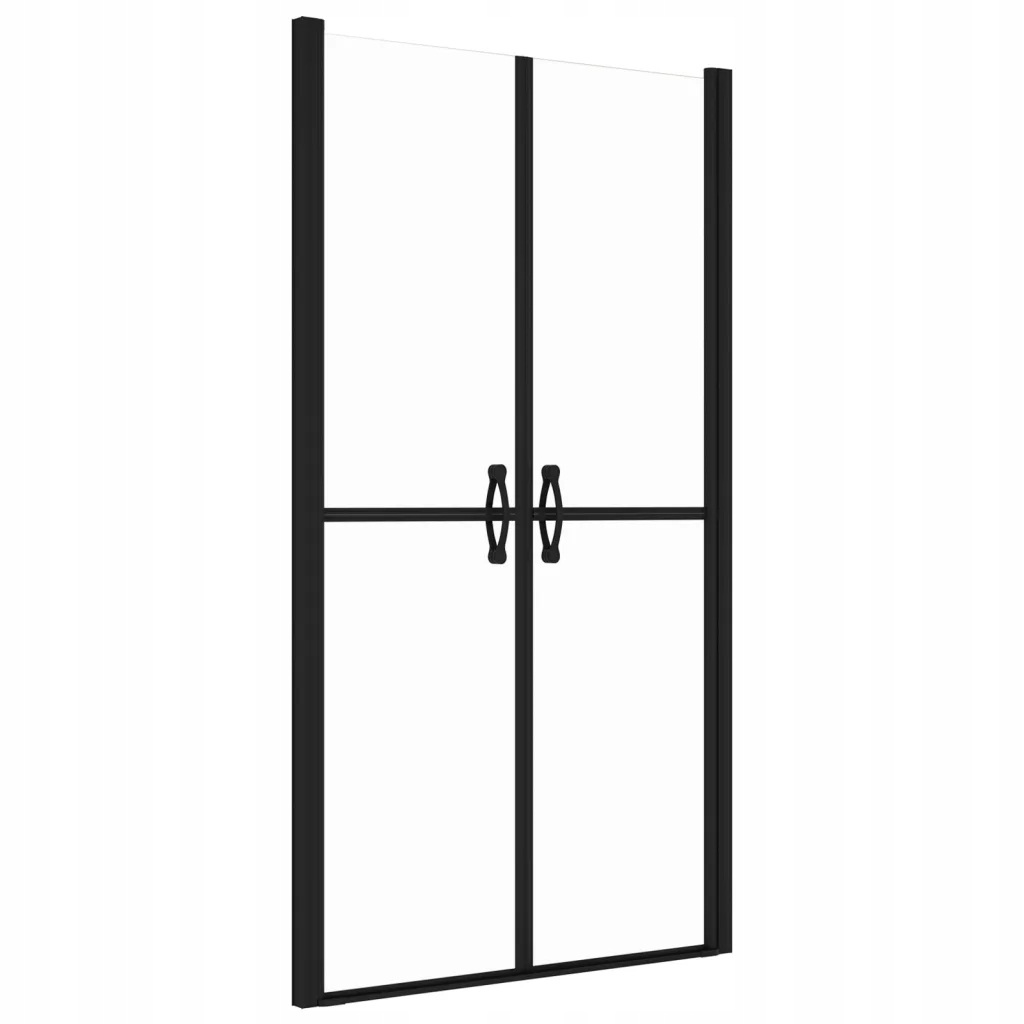 Sprchové dveře z Esg skla, hliníkový rám, 93-96 x 190 cm, čiré
