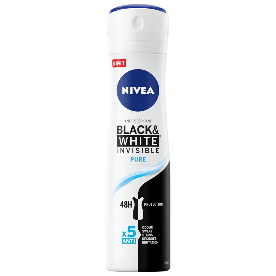 

Nivea Women Deo Spray 150ML Invisible Pure