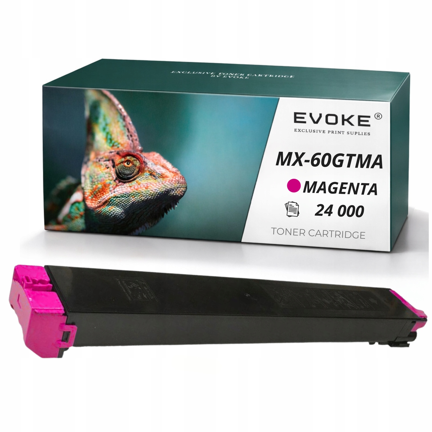 Toner pro Sharp MX-61GTMA MX-60GTMA, purpurový, 24000 stran, pro MX-3051 MX-3061