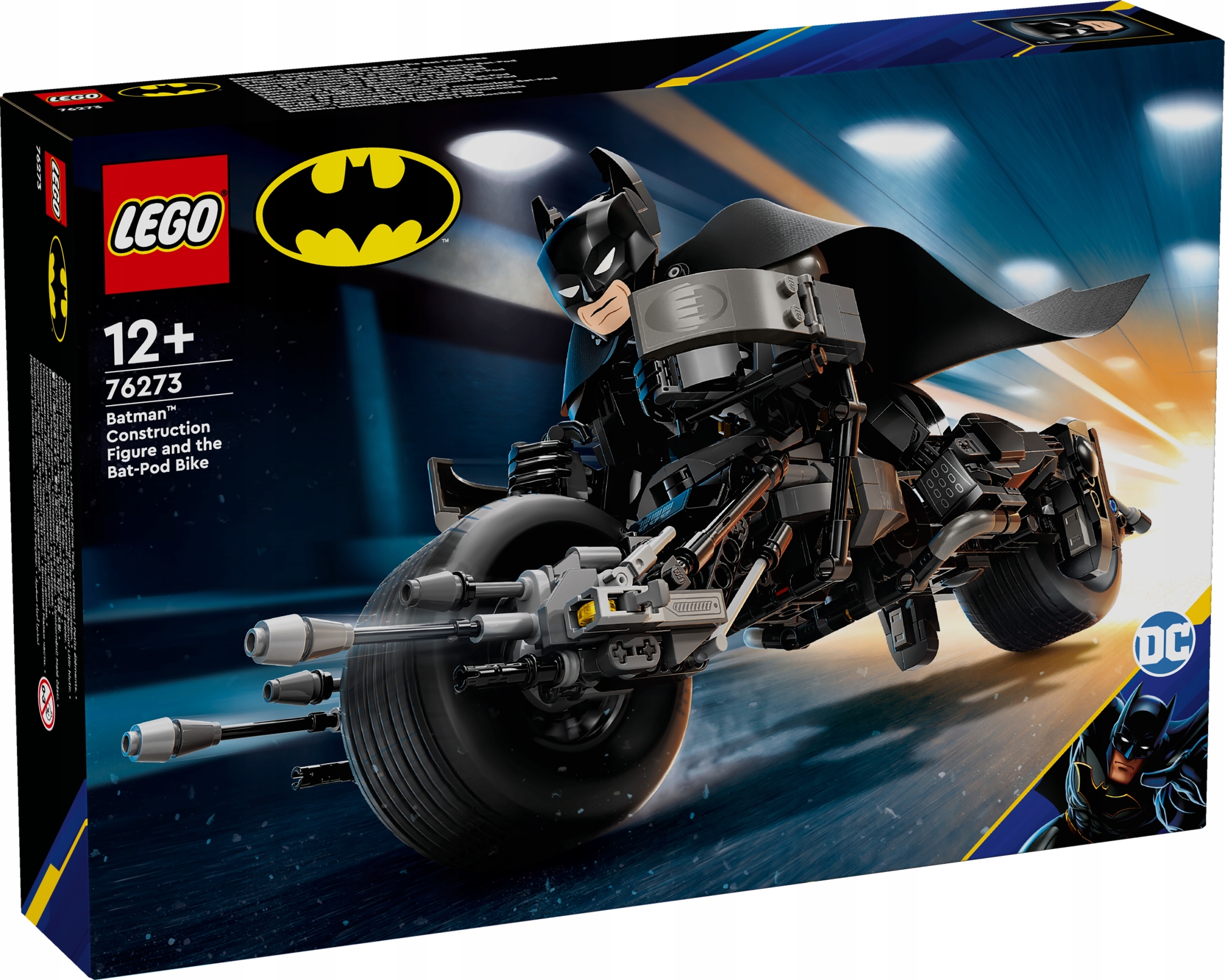 Lego DC Batman 76273 Figurka Batmana K Sestavení A Batcykl batpod Motor