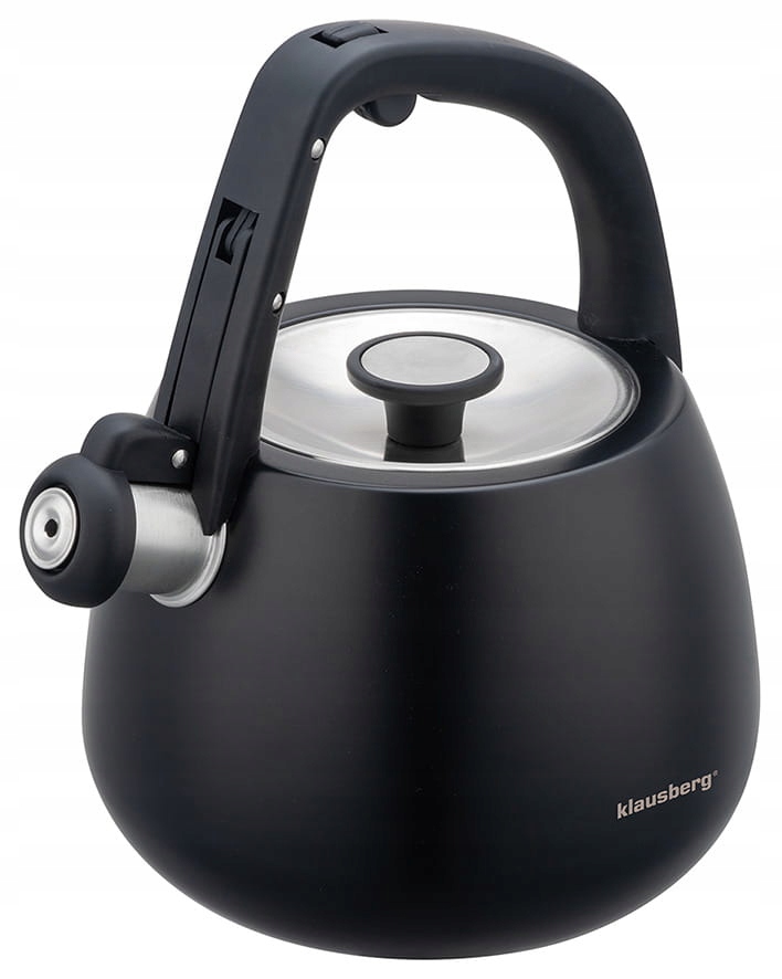 Klausberg tradiční ocelová Konvice 2,5 l, černá