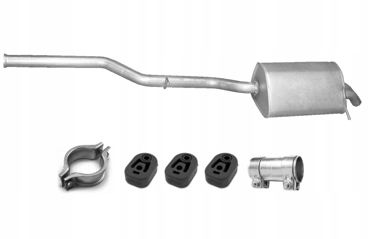 Mercedes W203 T203 C270 2.7 CDi (2000-2007) Sedan Kombi Tlumič