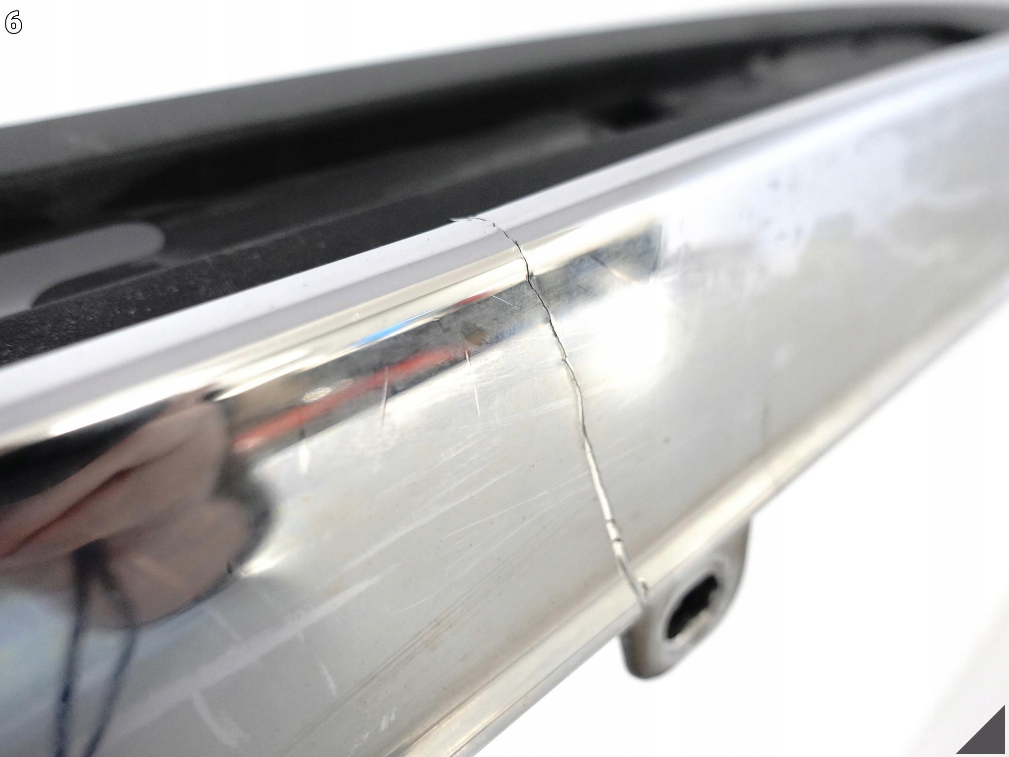 MERCEDES CLS X218 C218 AMG 10-14 bumper SPOILER diffuser + CHROM moulding rear part