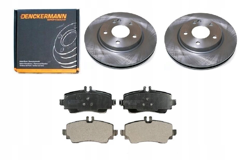 Kotouče Mercedes Vaneo W414 Přední 270MM Sada