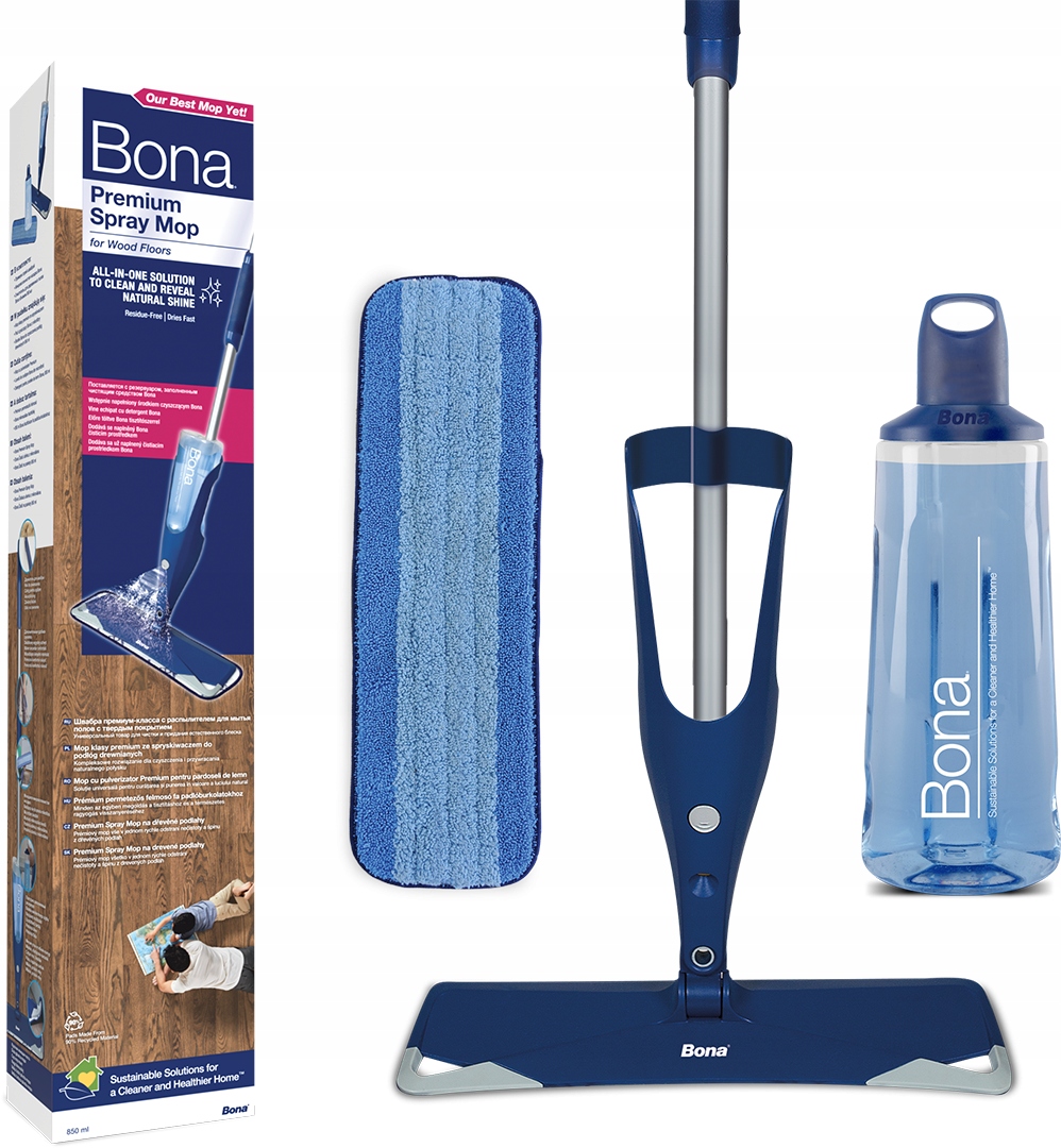 Bona Premium Spray Mop na dřevěné podlahy s rozprašovačem