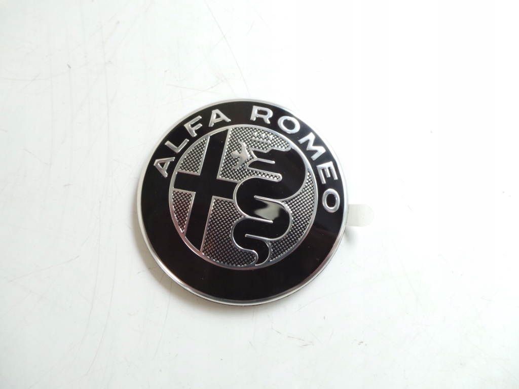 Logo emblém Čierny Alfa Romeo Giulia Gta GTAm Predná 50568187