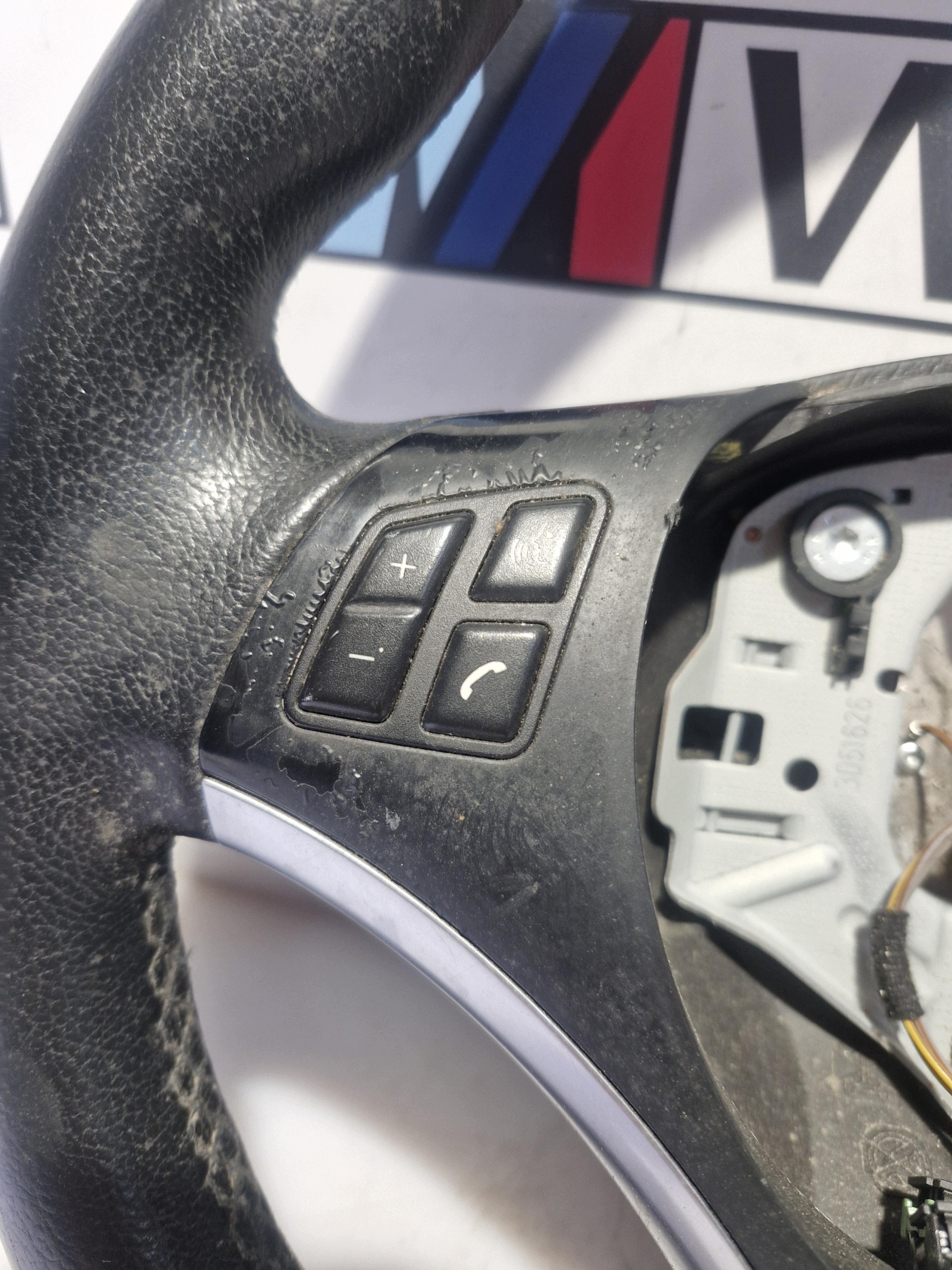 6795574 BMW E84 E87 E90 volan MULTIFUNKCJA koža original