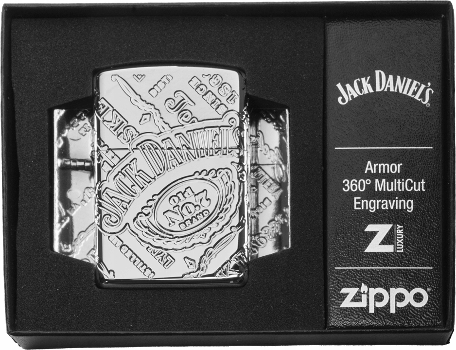 Zapalovač Zippo Jack Daniels Armor 60006157 Větruodolný benzínový