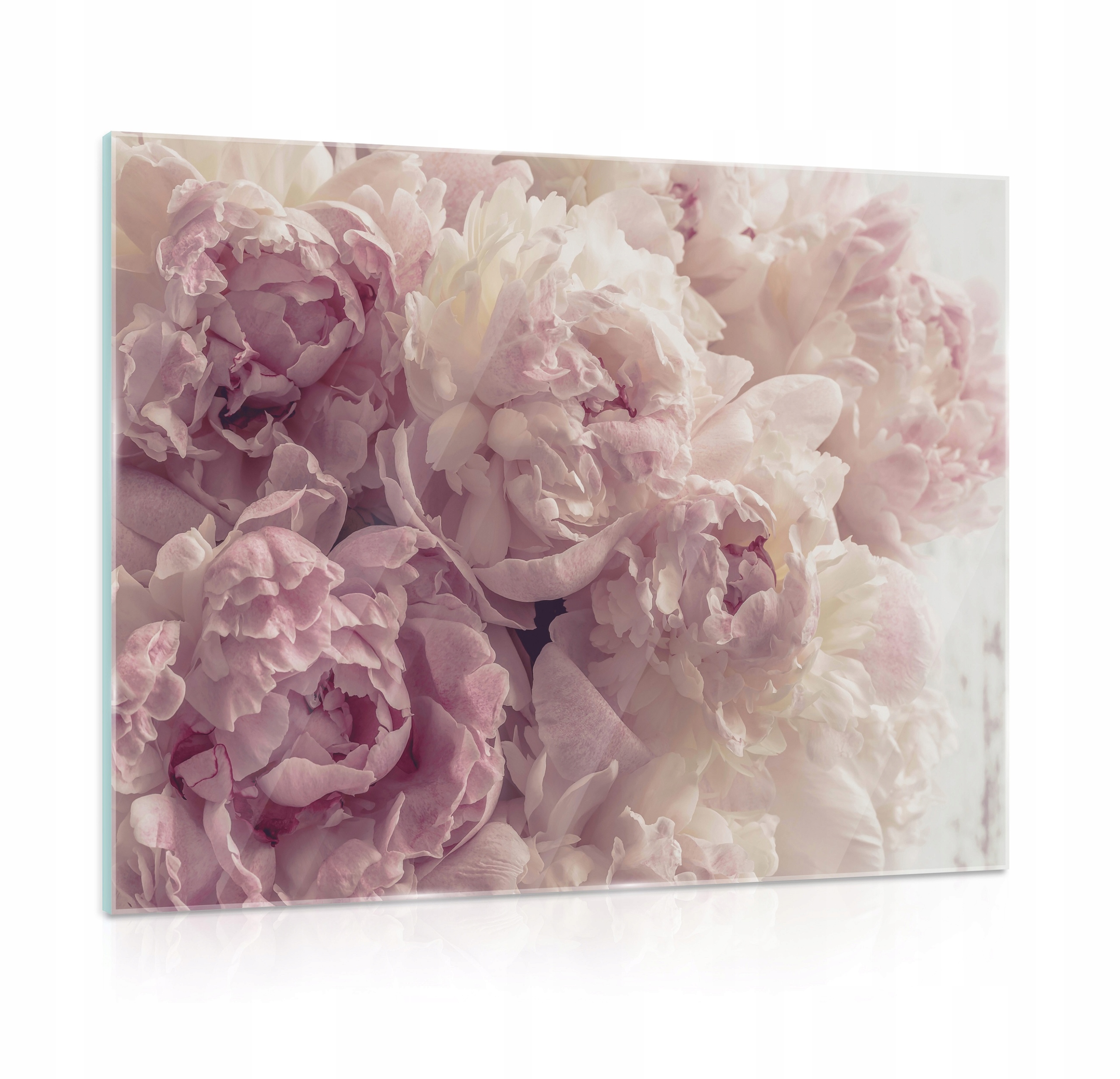 Obraz na skle Květiny do obývacího pokoje 80x60