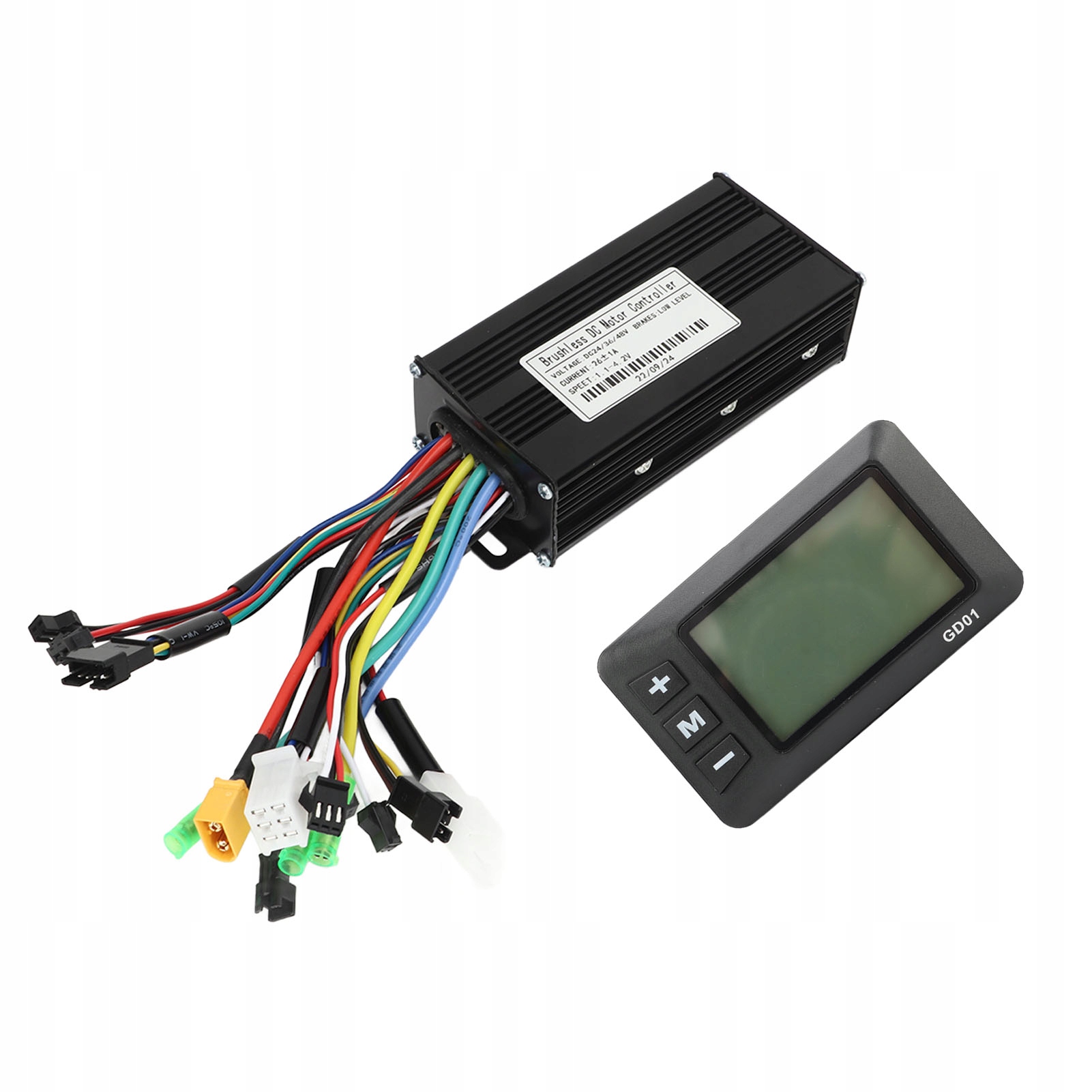 Ovladač Koloběžky 24V 36V 48V 500W-750W 26A, 3 Režimy