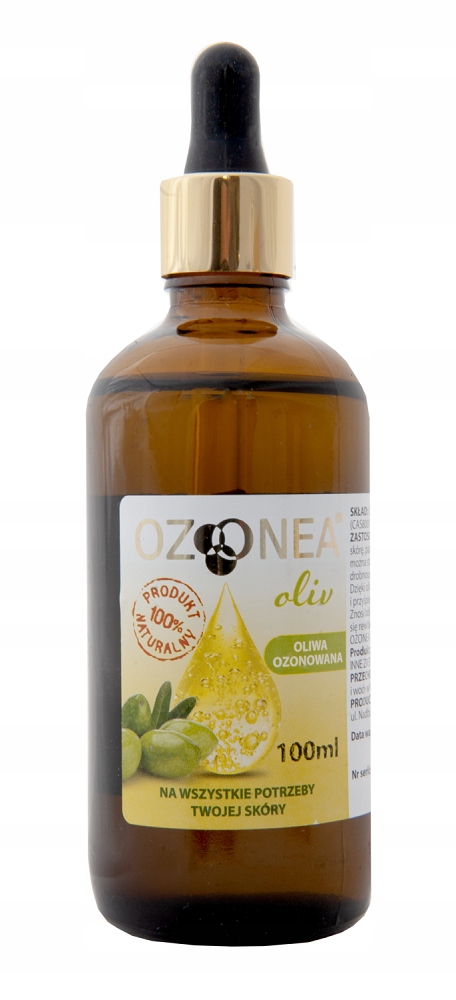 

Oliwa Ozonowana Ozonea 100ml z pipetą