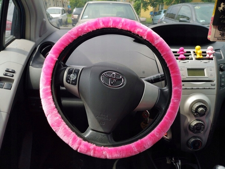 POKROWIEC NAKŁADKA NA KIEROWNICE MIŁA MIŚ RÓŻOWY Producent inny