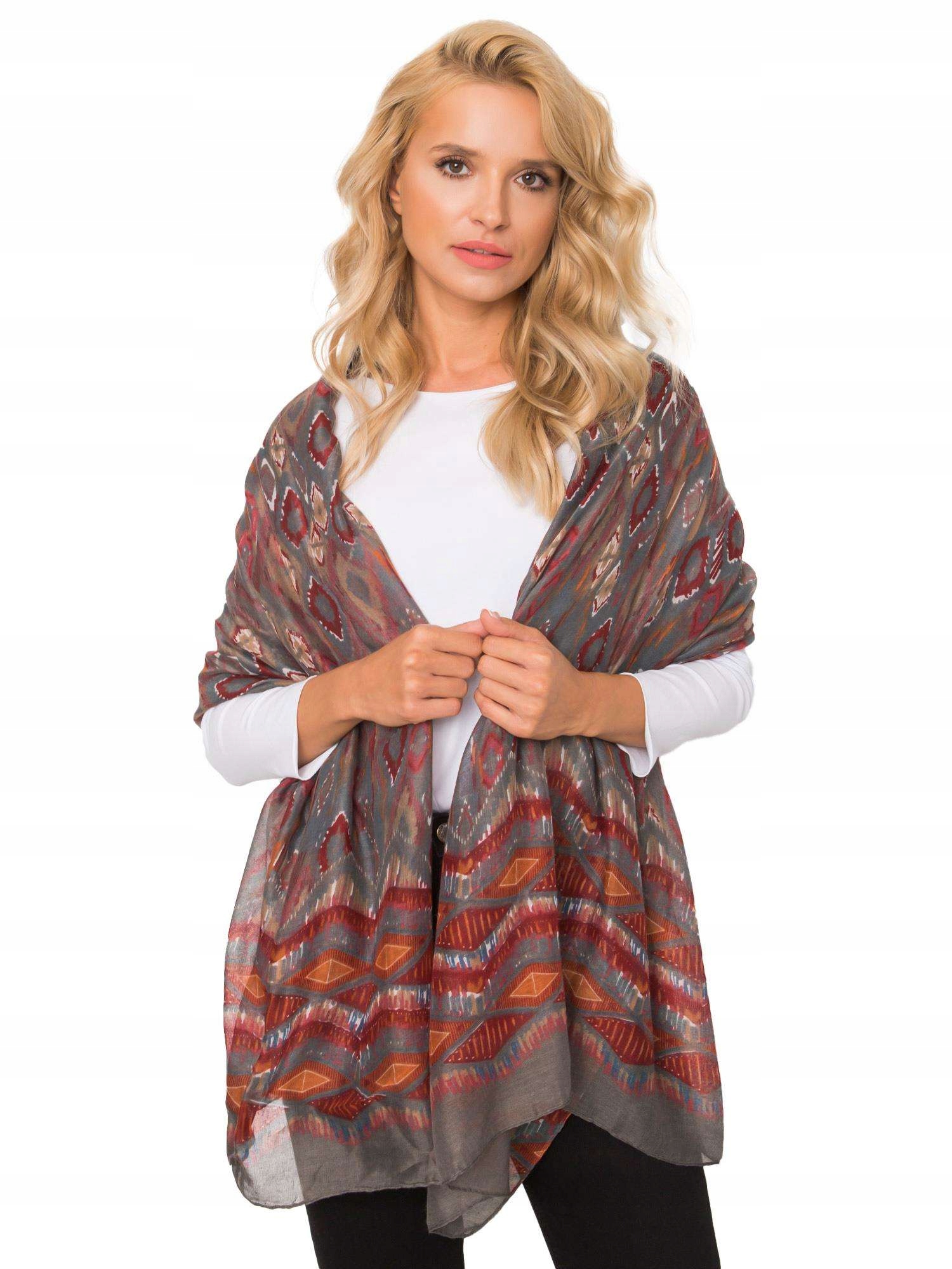 

Chusta Damska Apaszka Szal Bandana Z Nadrukiem