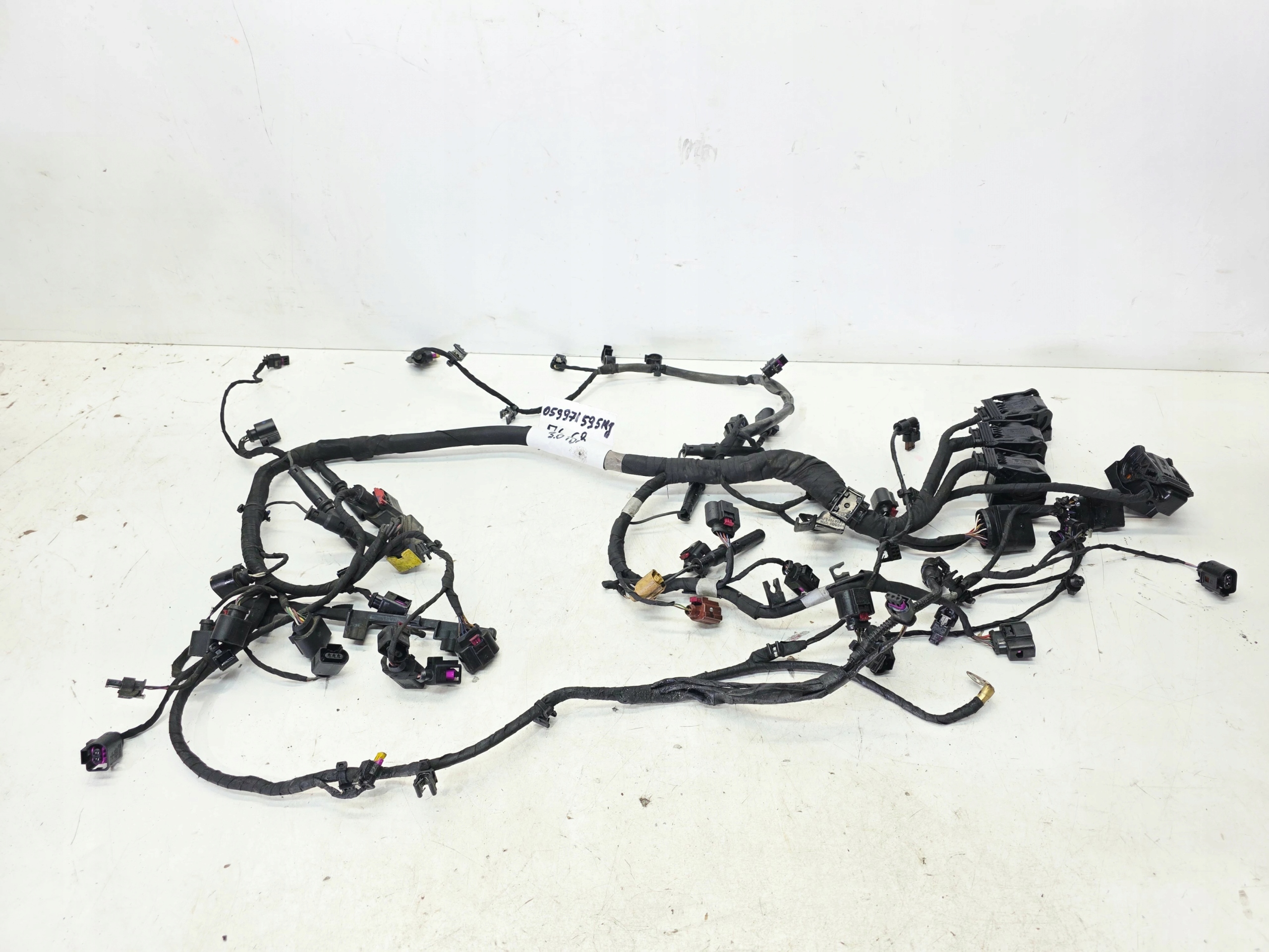 bundle motor wiring AUDI A6 C8 3.0 TDI 059971595MJ