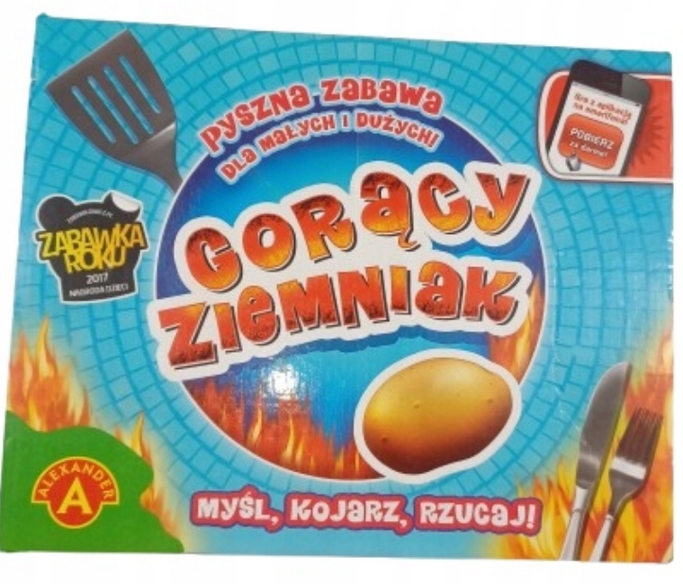 Gra Planszowa Gorący Ziemniak MIDI Pytania Na Czas
