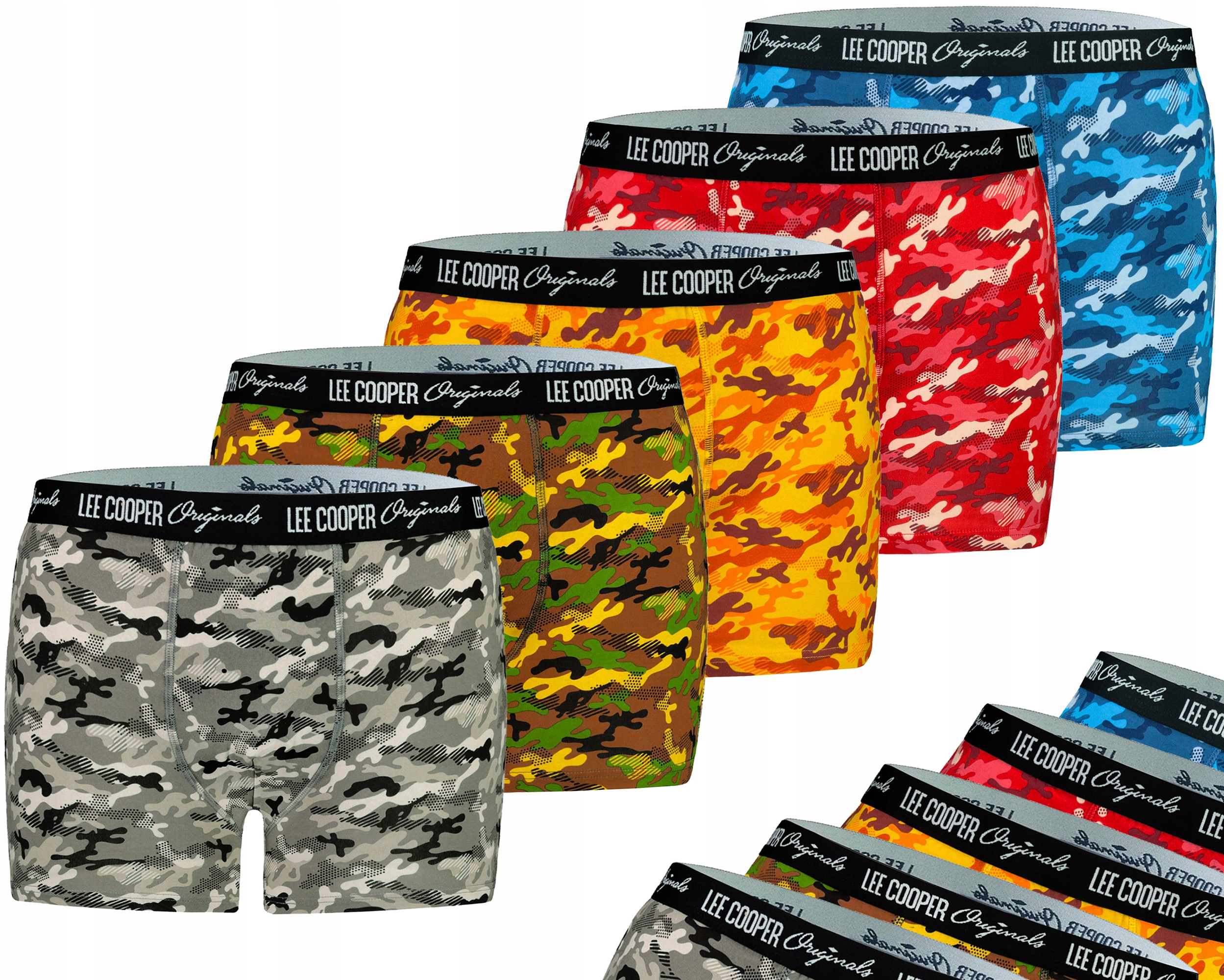 

Bokserki męskie majtki Lee Cooper bawełniane 5-PAK