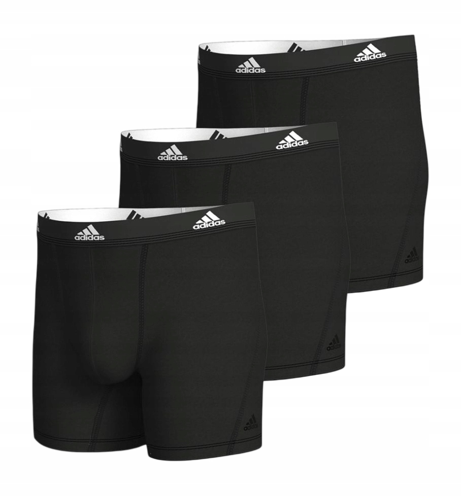 Pánské boxerky Adidas Active Flex Boxer Brief Black 000 (3 ks), vel. M