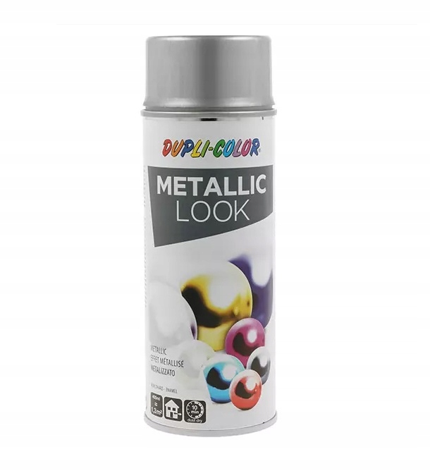 

Farba Lakier Spray Metalik Dekoracyjny Srebrny