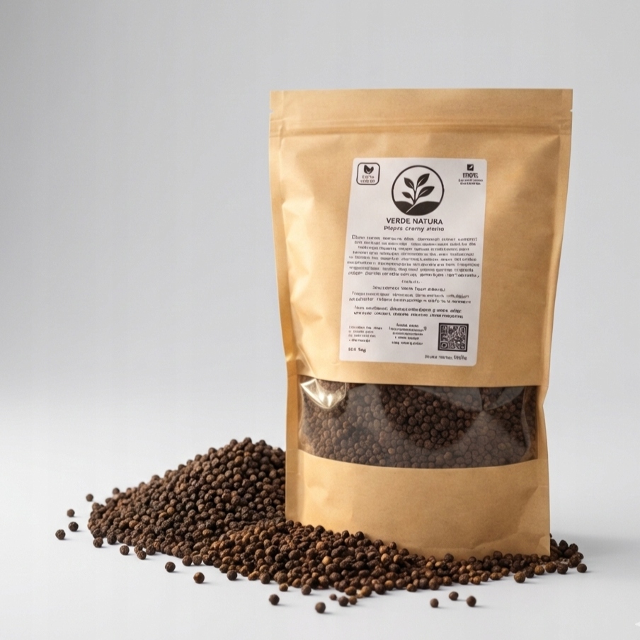 Pepř Černé Zrno Premium 1 Kg Intenzita Chuti Pro Vaši Kuchyni