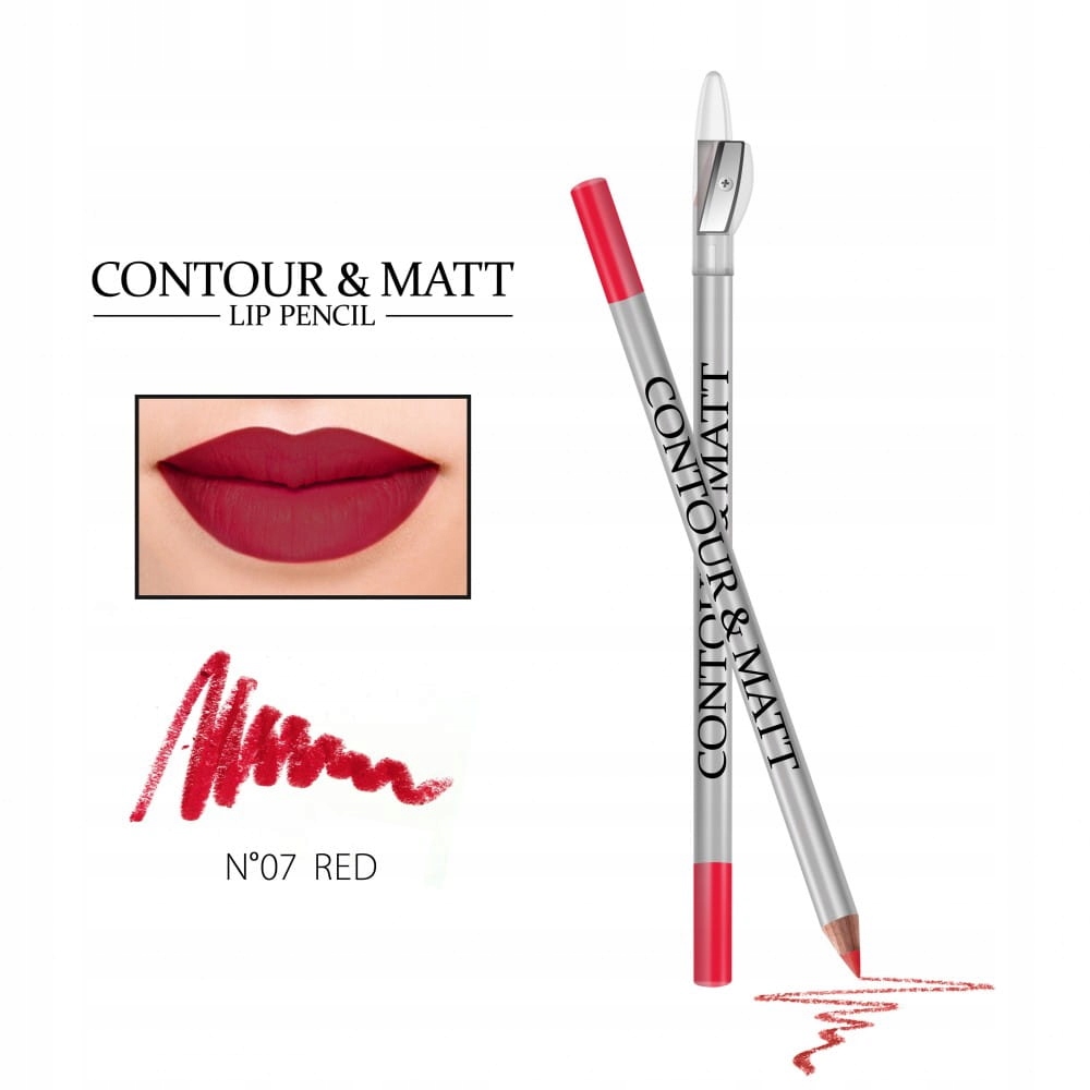 Revers Kredka do ust CONTOUR & MATT 7 Red