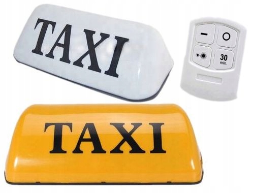 KOGUT SYGNALIZATOR LAMPA GAPA TAXI NA MAGNES+pilot