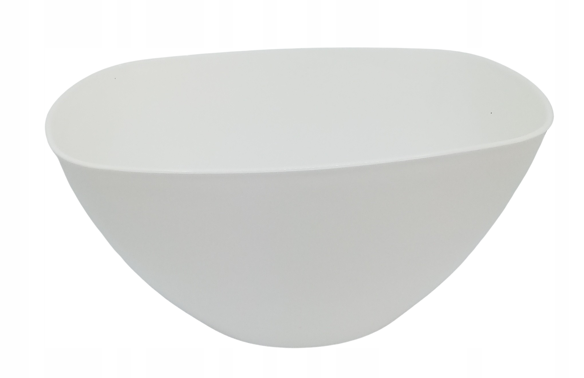 

doniczka miseczka biała plastik tworzywo 19,7x12,5