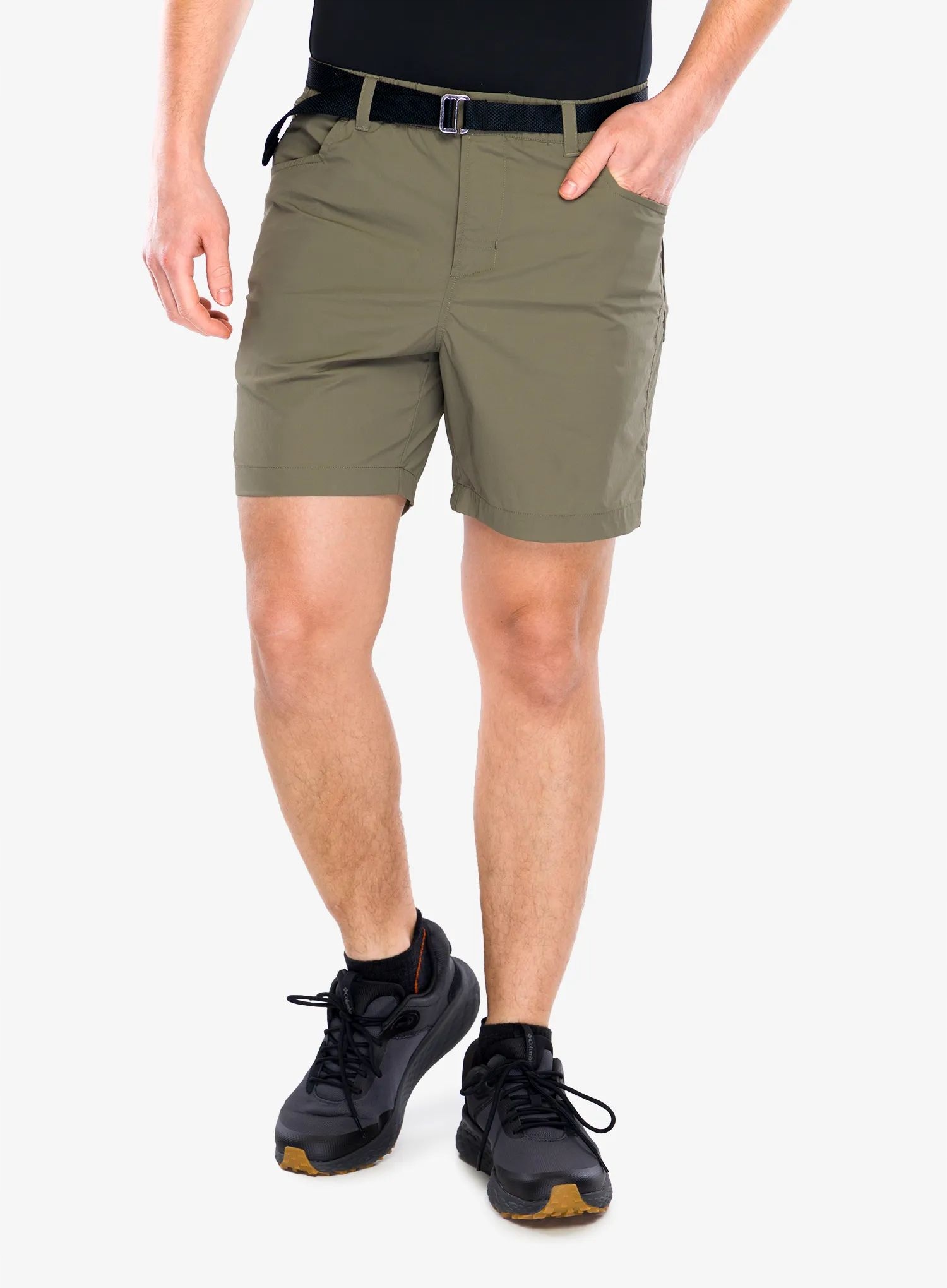 Kraťasy kraťasy Columbia Sharpe Canyon Short stone green XL