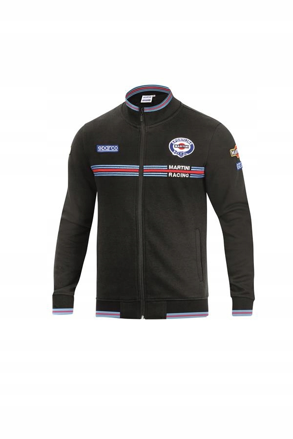 Mikina Sparco Martini Racing černá velikost Xs