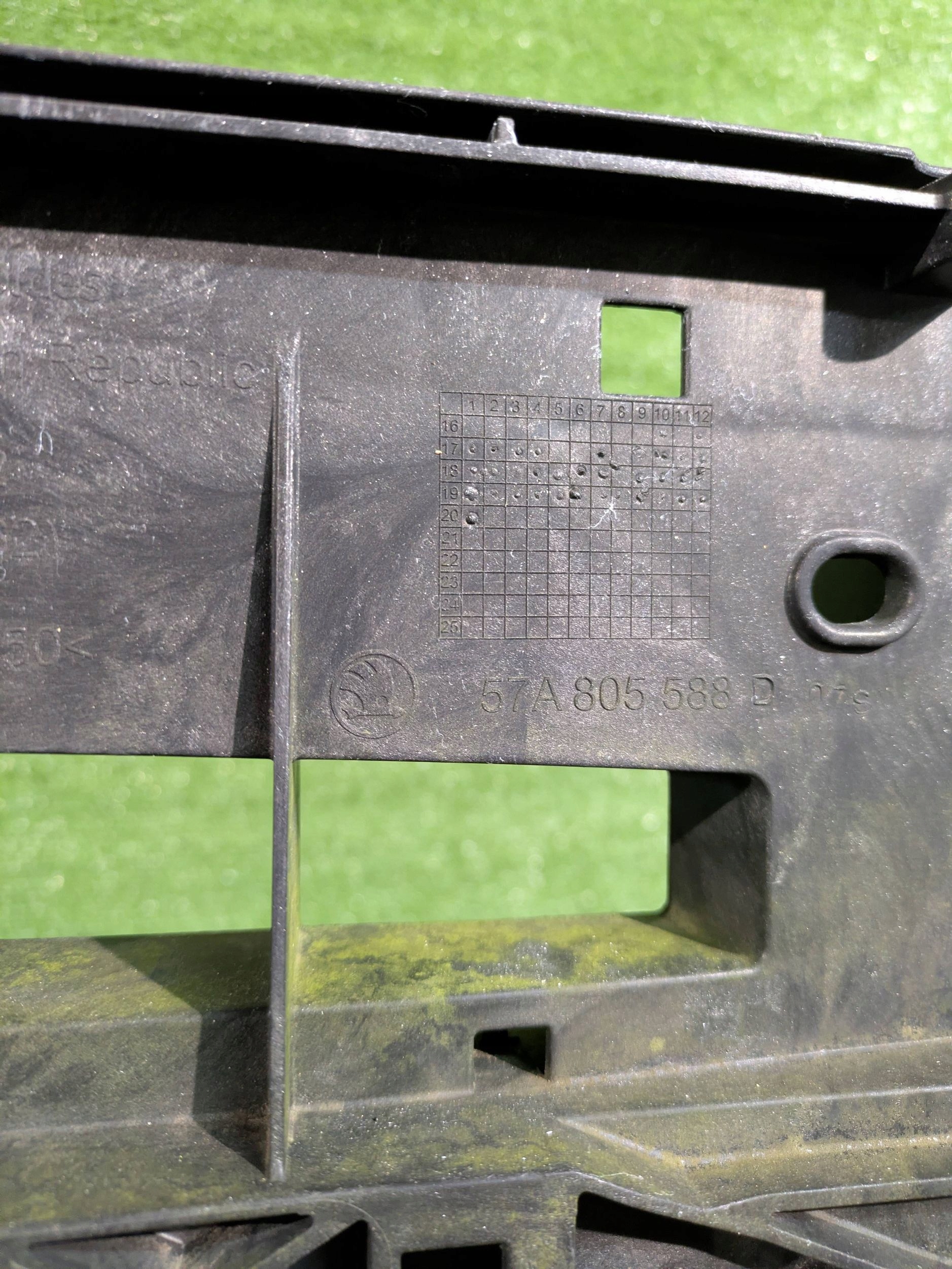 support panel for radiators front pillar iron SKODA KAROQ 57A 17- NR.433