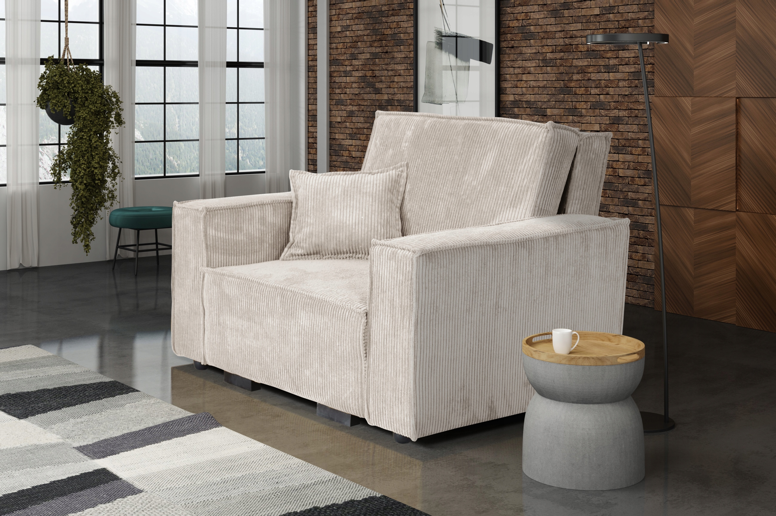 pojedyncza sofa VIGA 1 STAR fotel z funkcją spania Kod producenta VIGA I STAR