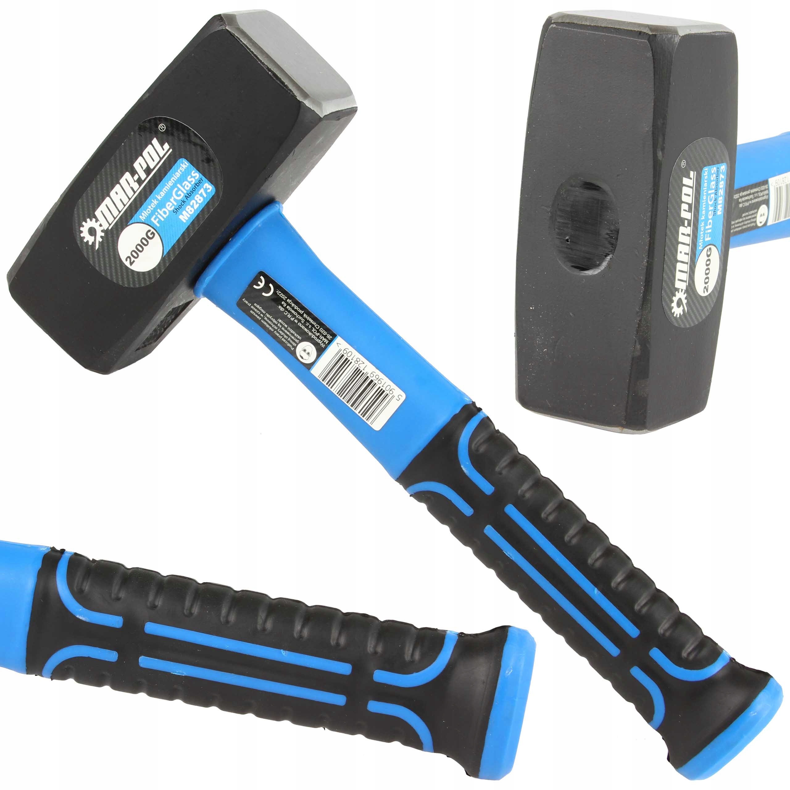 МОЛОТОК ДЛЯ РАЗРУШЕНИЯ КАМНЕМАСОНА 2 КГ MAR-POL