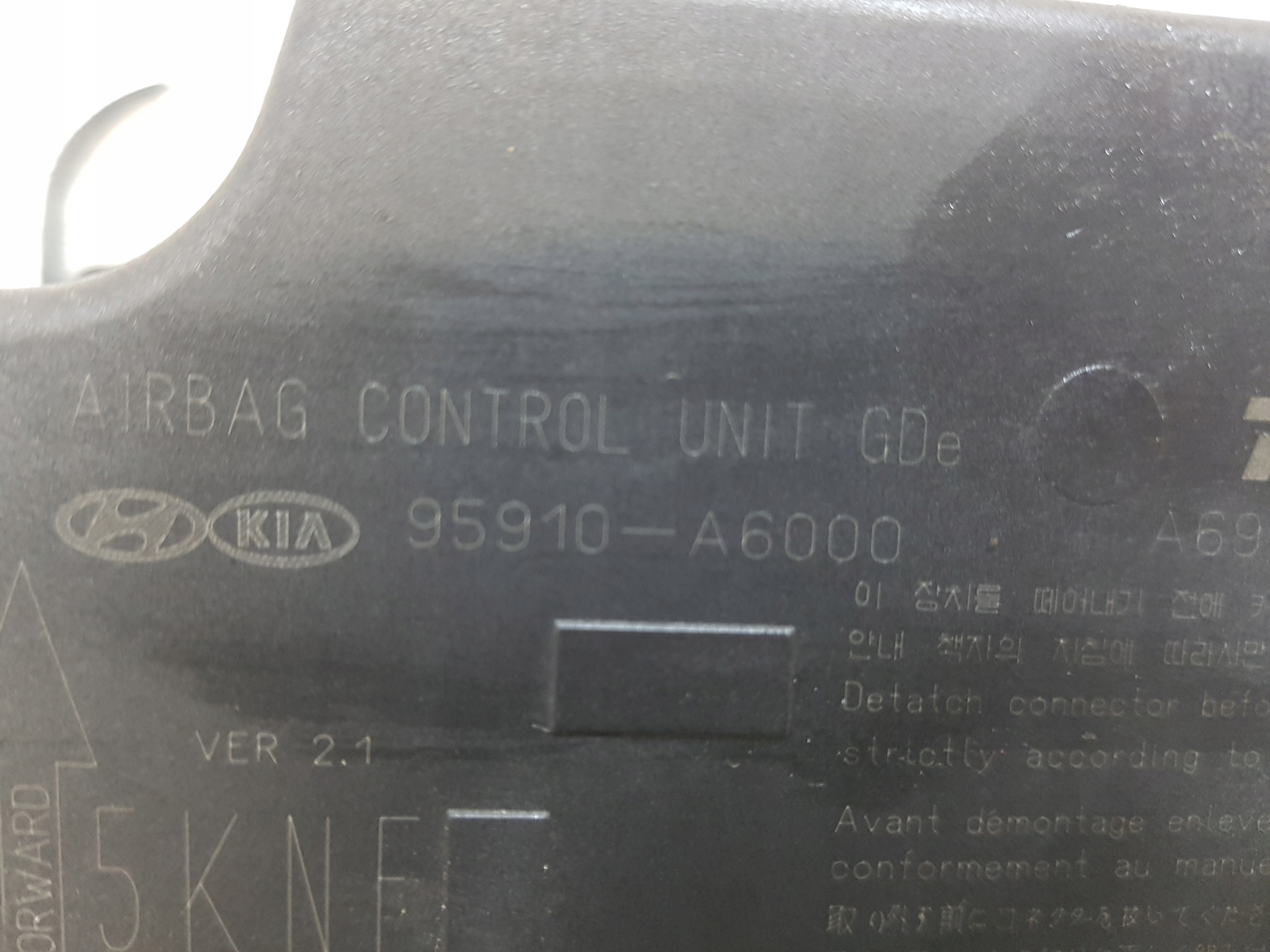 SENSOR airbag AIRBAG HYUNDAI I30 II 95910-A6000