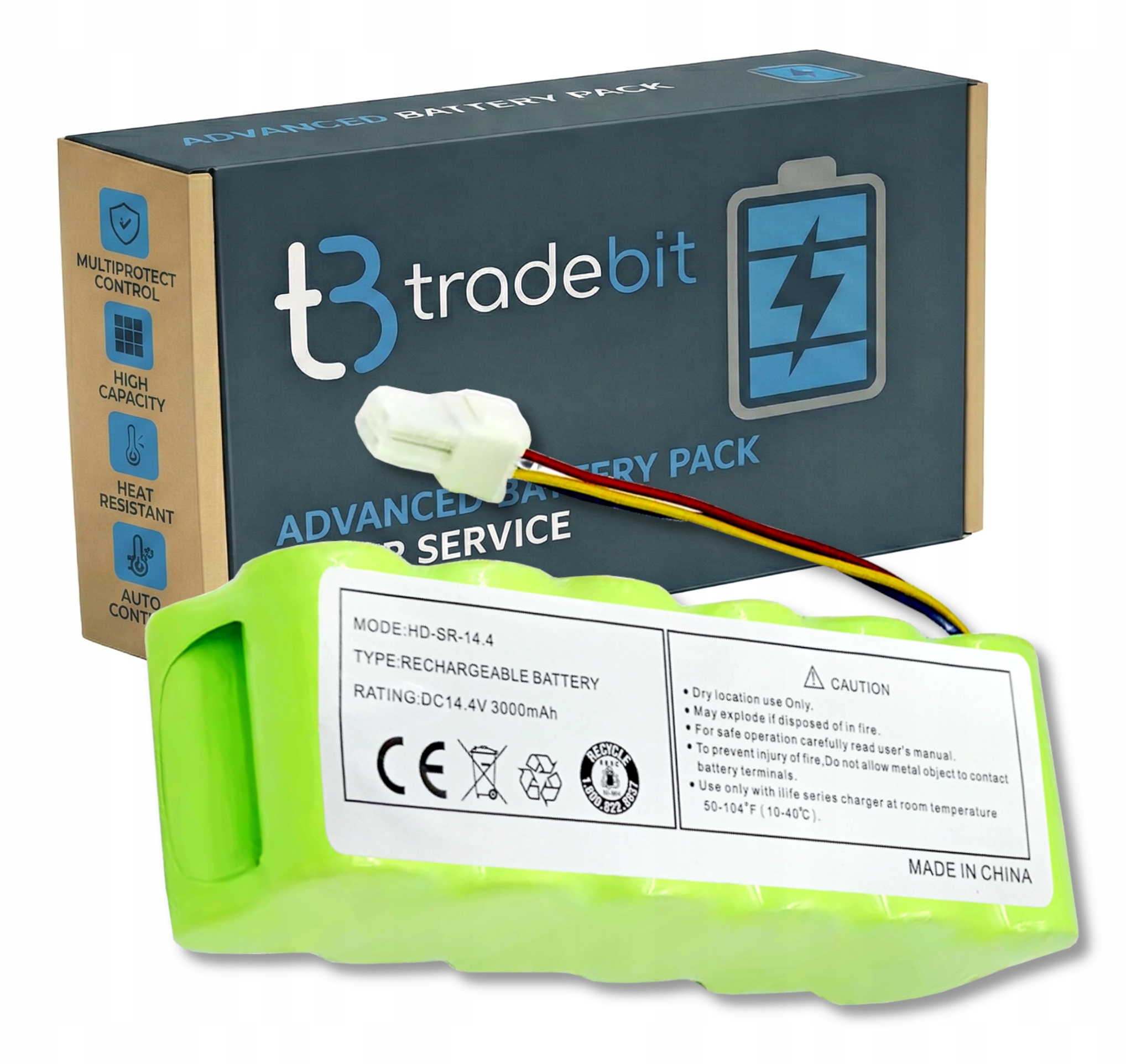 Baterie Akumulátor pro vysavač Samsung Navibot SR8845 14,4V 3000 mAh