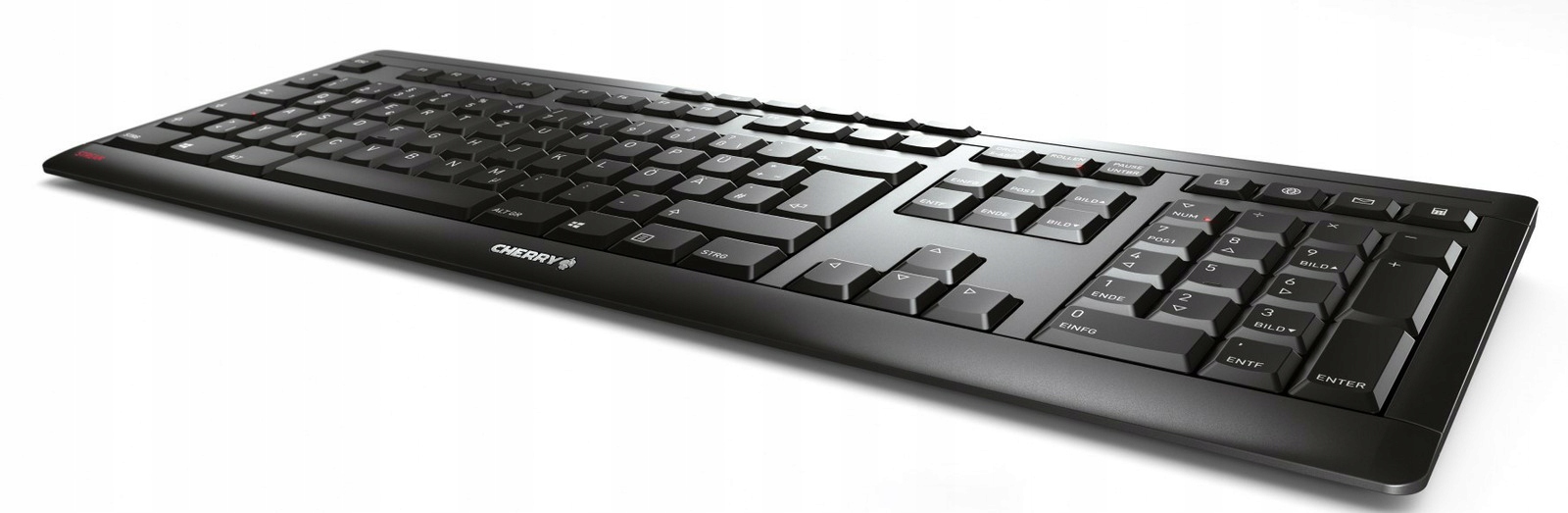 Bezdrátová klávesnice Cherry Stream Qwerty Us