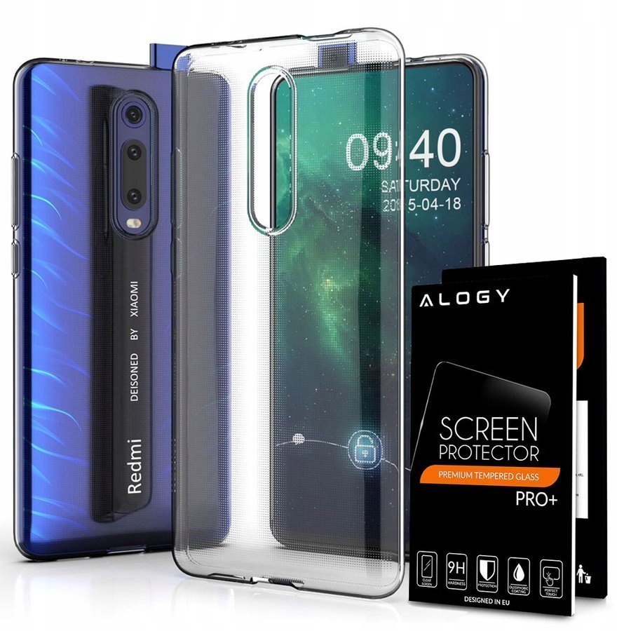 

Etui Tpu Do Xiaomi MI 9T/ 9T Pro/ K20/ Pro + Szkło