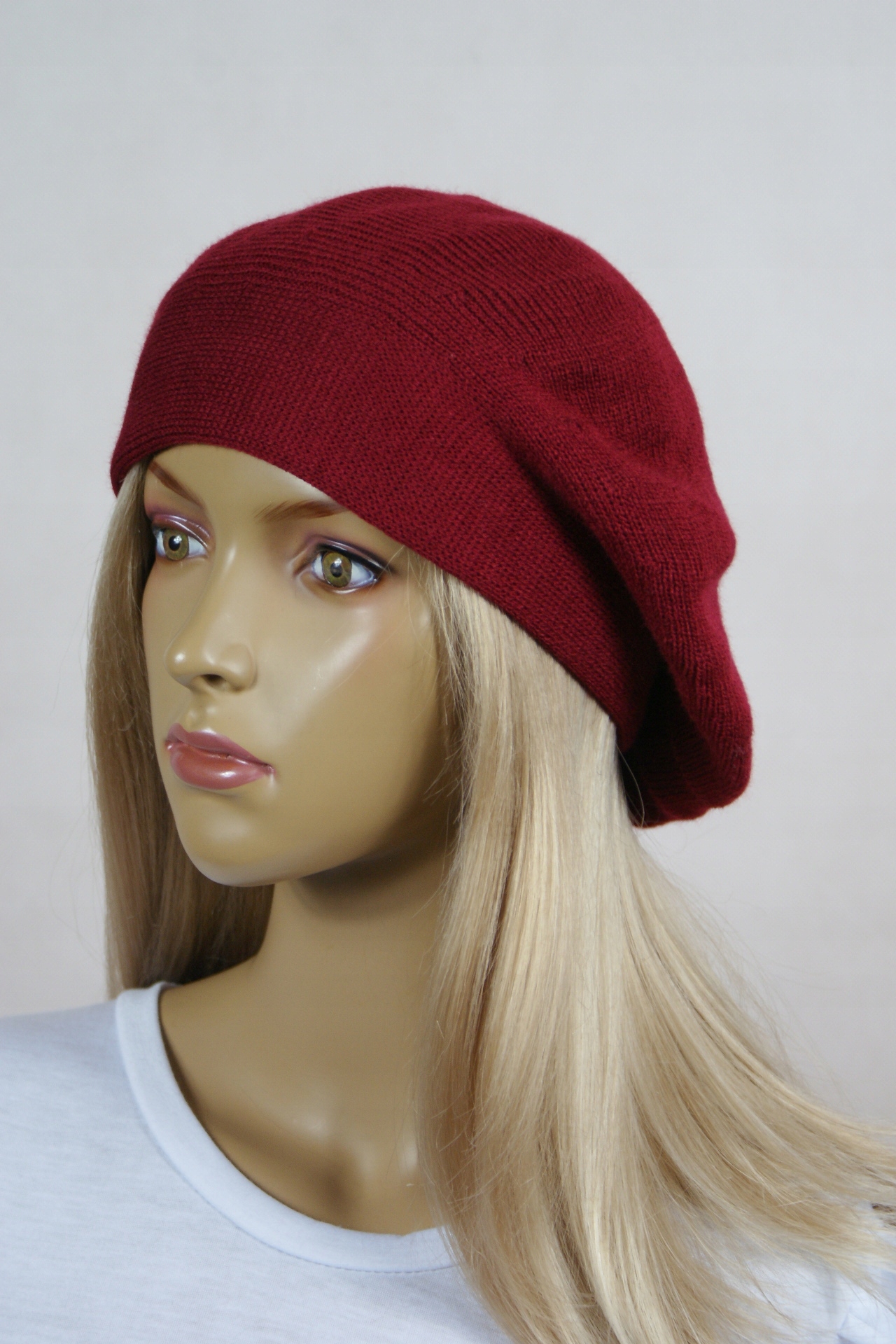 DAMSKA CZAPKA _ BERET Rodzaj inny