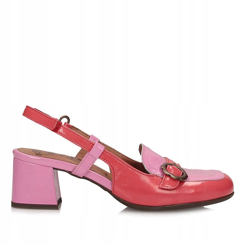 Dámské lodičky Fly London PEMY456FLY Pink/scarlet růžové červené