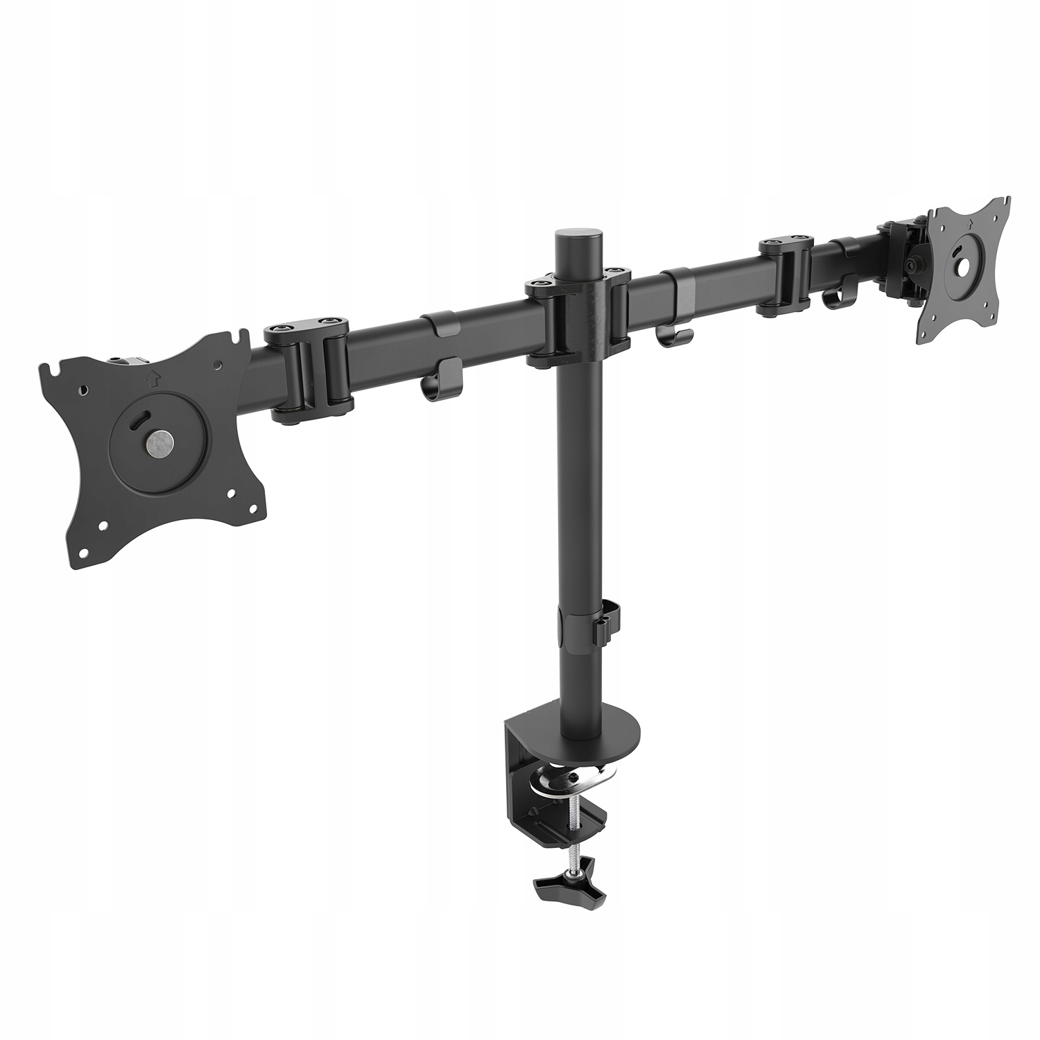 Stolní držák pro 2 monitory 13-27 palců Dvojitý Vesa Logilink otočný