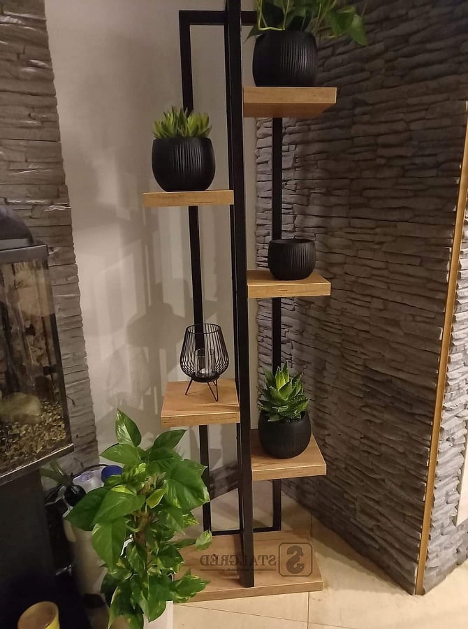 KWIETNIK STOJĄCY LOFT INDUSTRIALNY STOJAK Marka inna