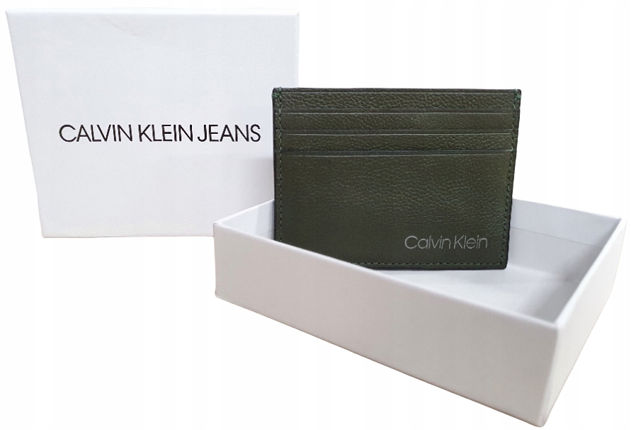 Calvin Klein Džínová peněženka typu cardholder jako dárek