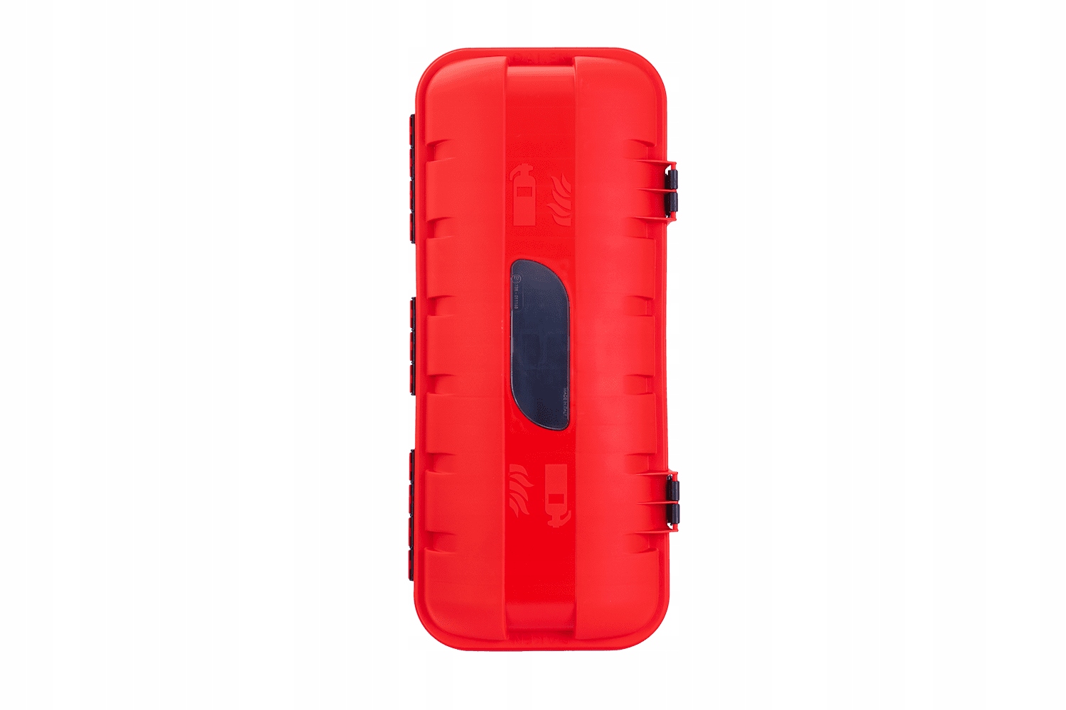 Krabička na hasicí přístroj 9-12 kg Daken 707x322x239 mm pro TIRa návěsy odtahového vozu