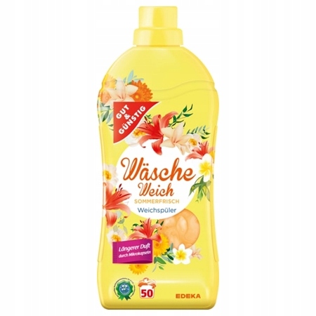 

G&g Żółty Płyn Płukania Wasche Weich 1,5L